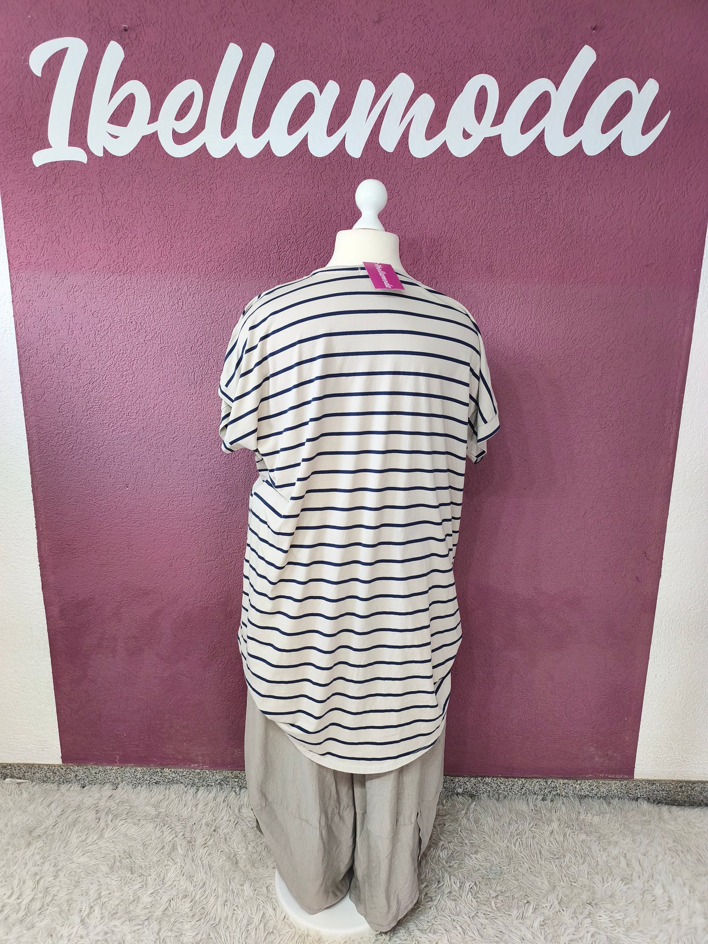 Oversize Shirt Stripes 61515