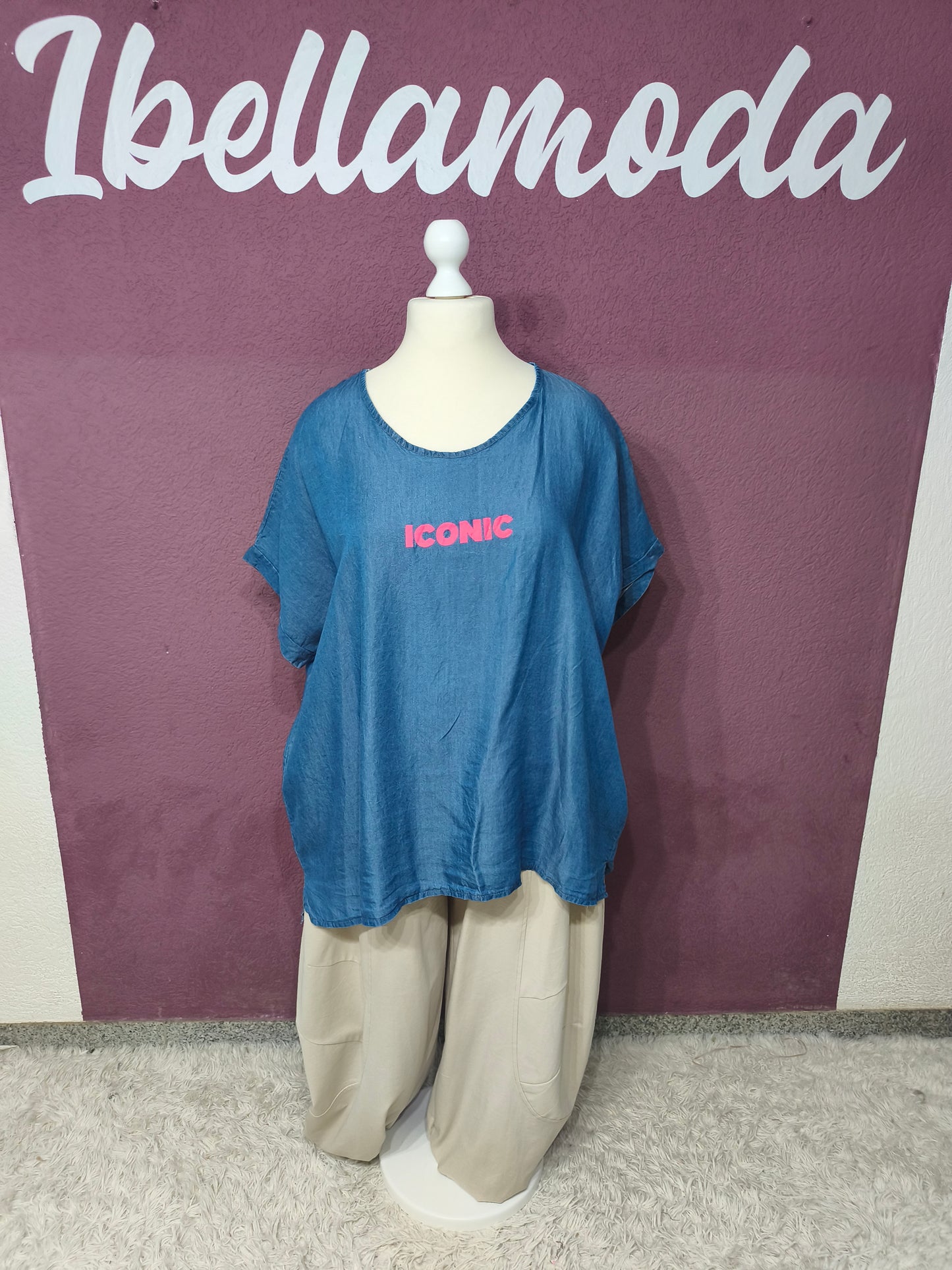 Oversize Jeansshirt Iconic 661862