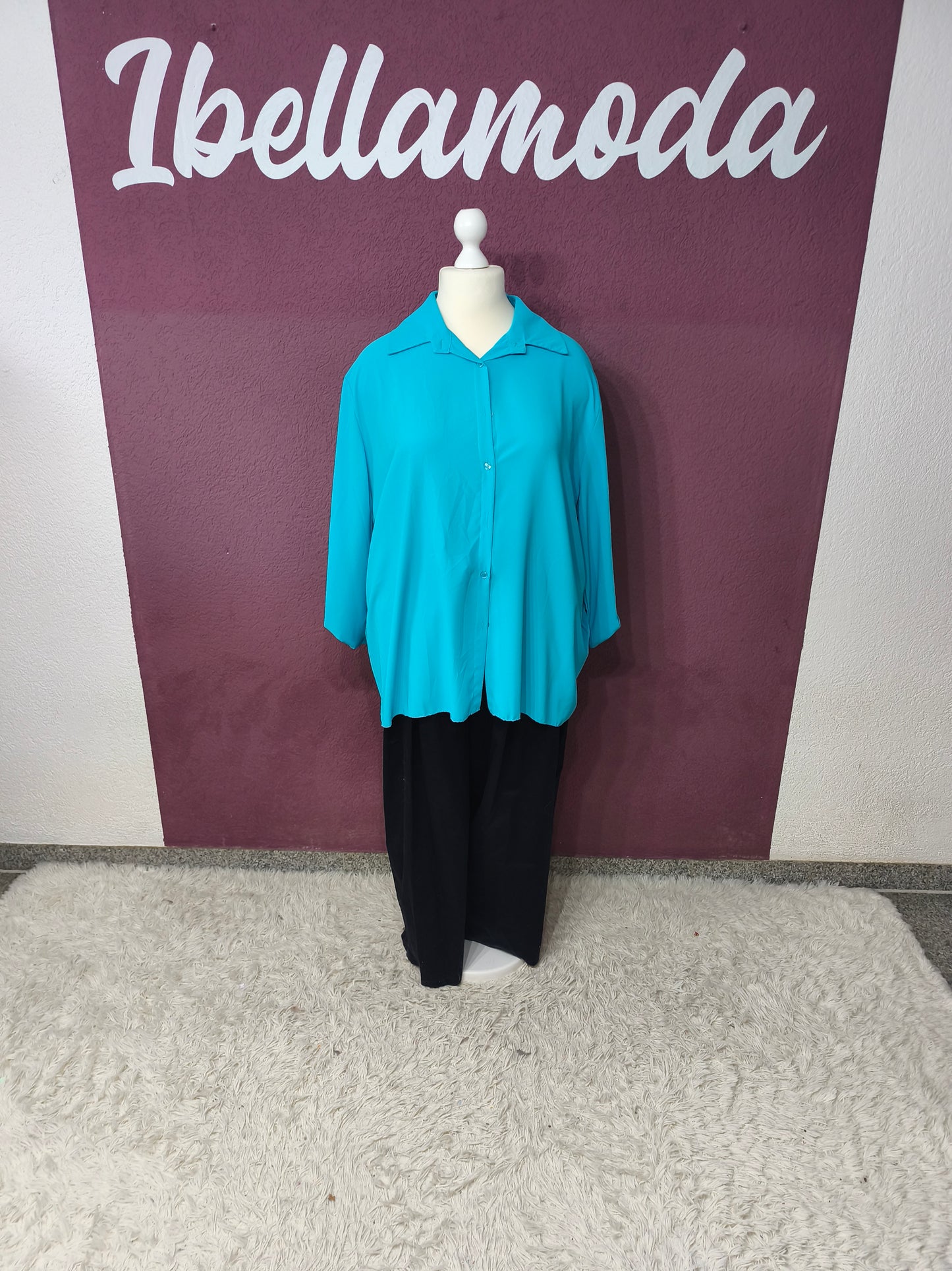 Bluse Plissee 18068