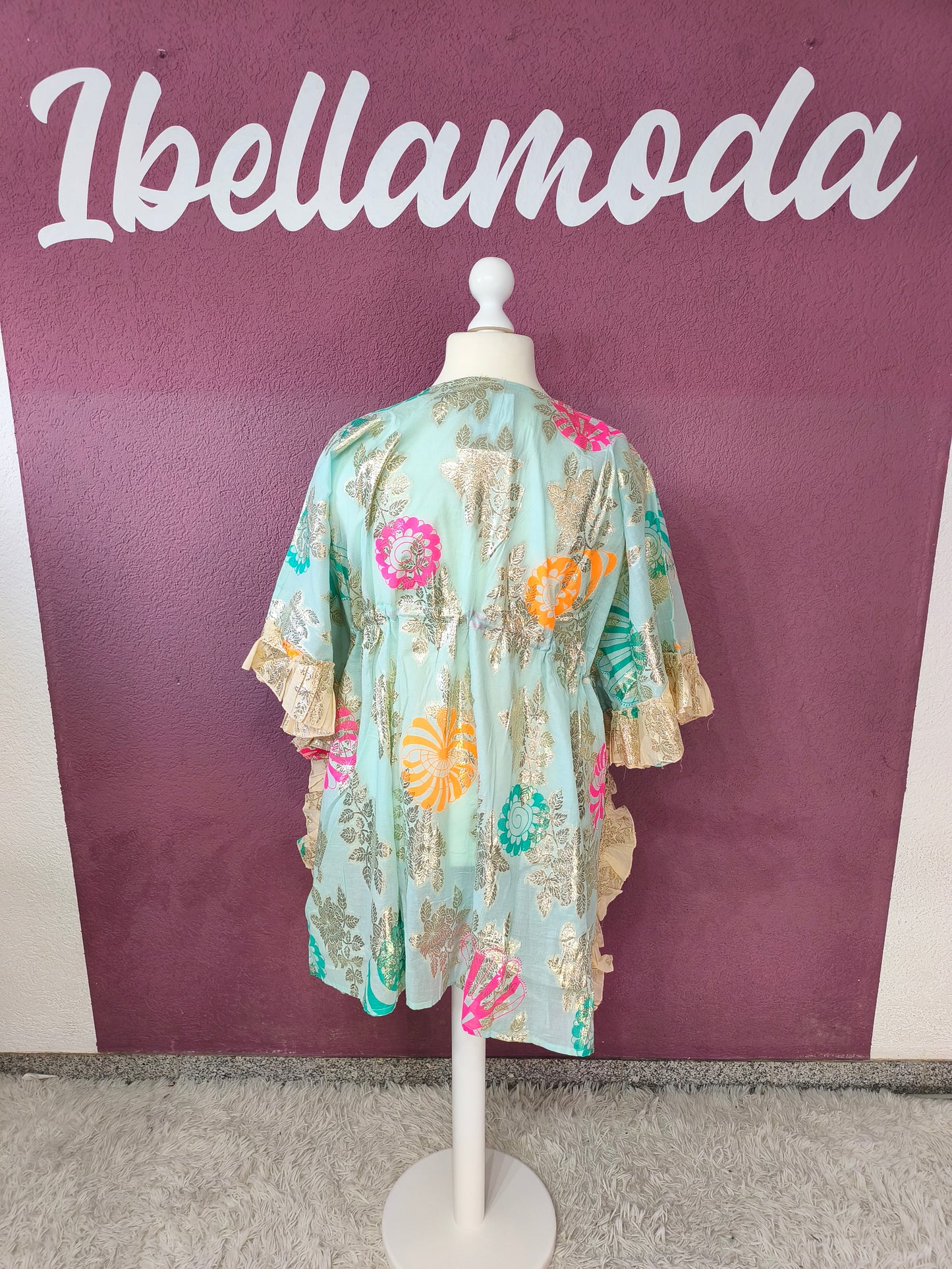 Sommer Strandtunika Glamour Boho Stil 10000