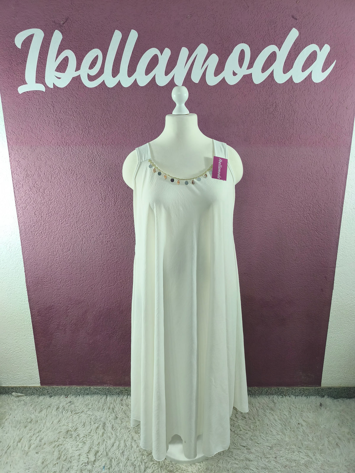 Sommerkleid Maxi Shell 5834