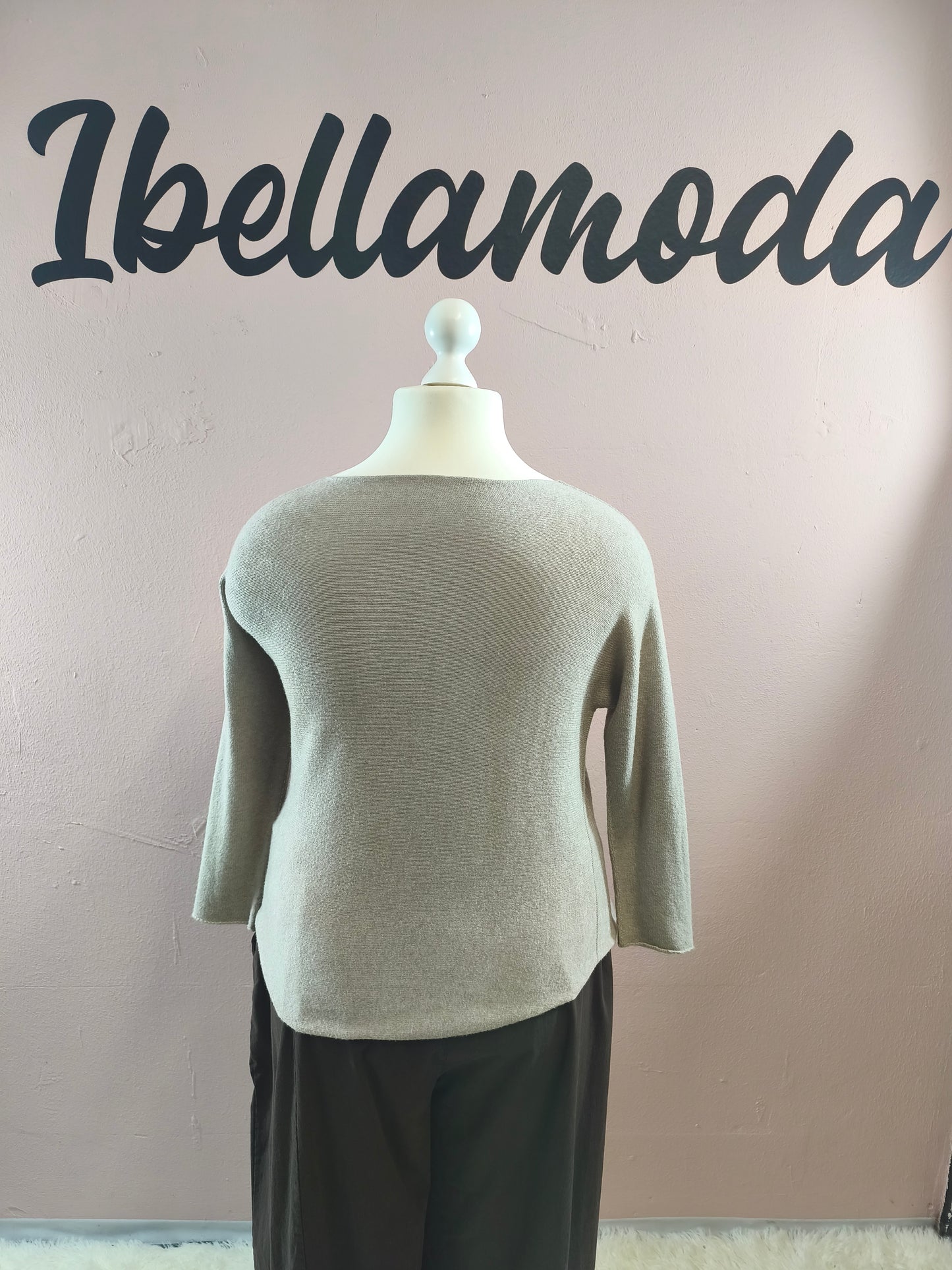 Feinstrick Pullover Kurz Love