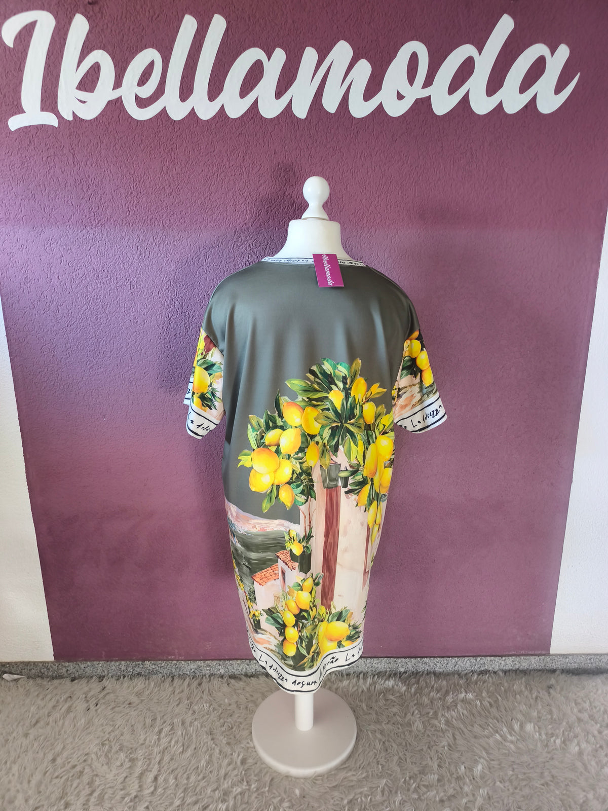 Oversize Longshirt Lemon 28850