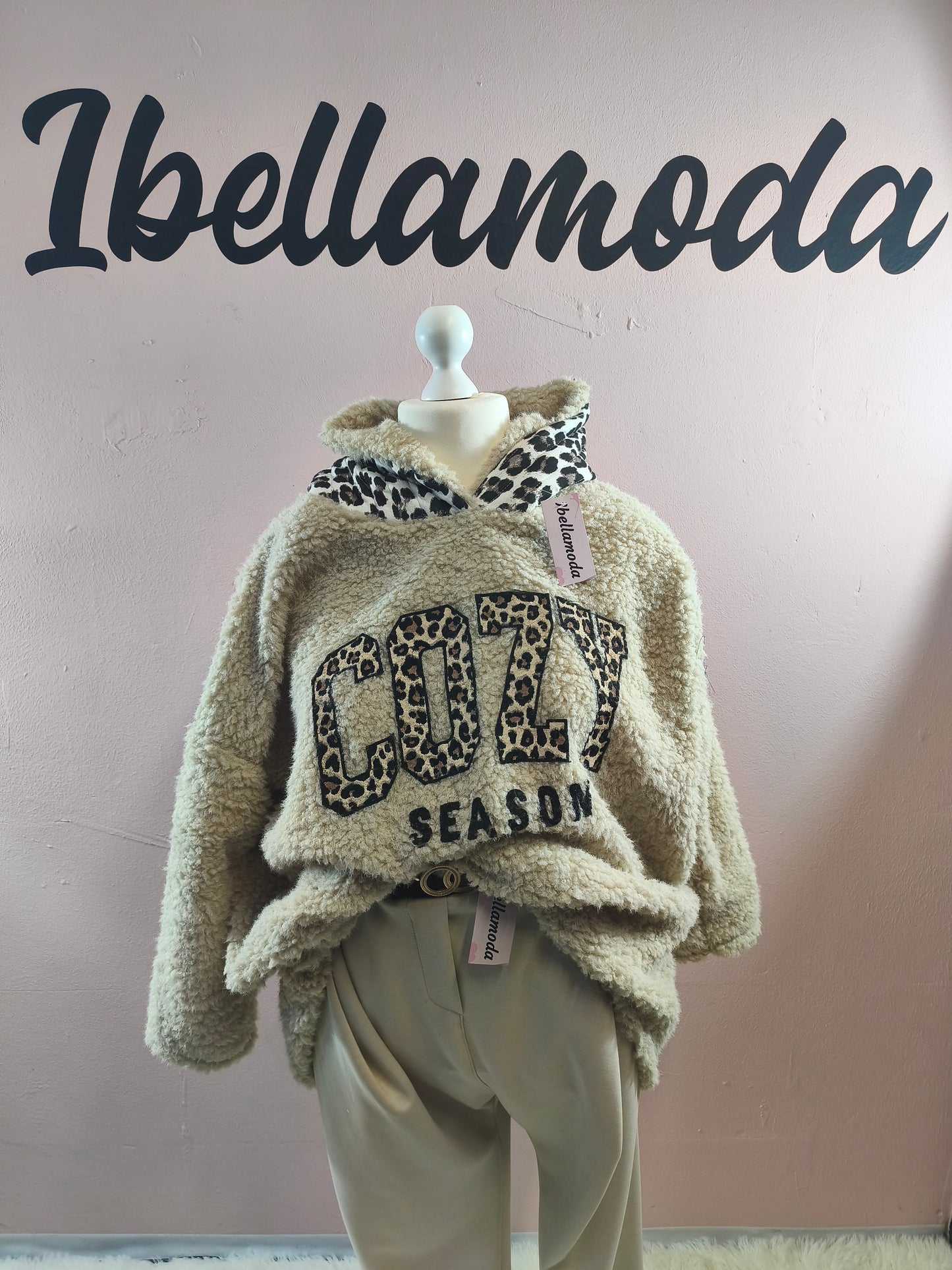 Teddy Hoody Leo Cozy 70557