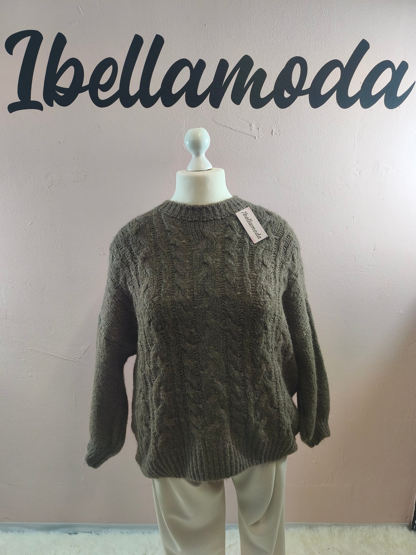 Zopfstrick Pullover 6328