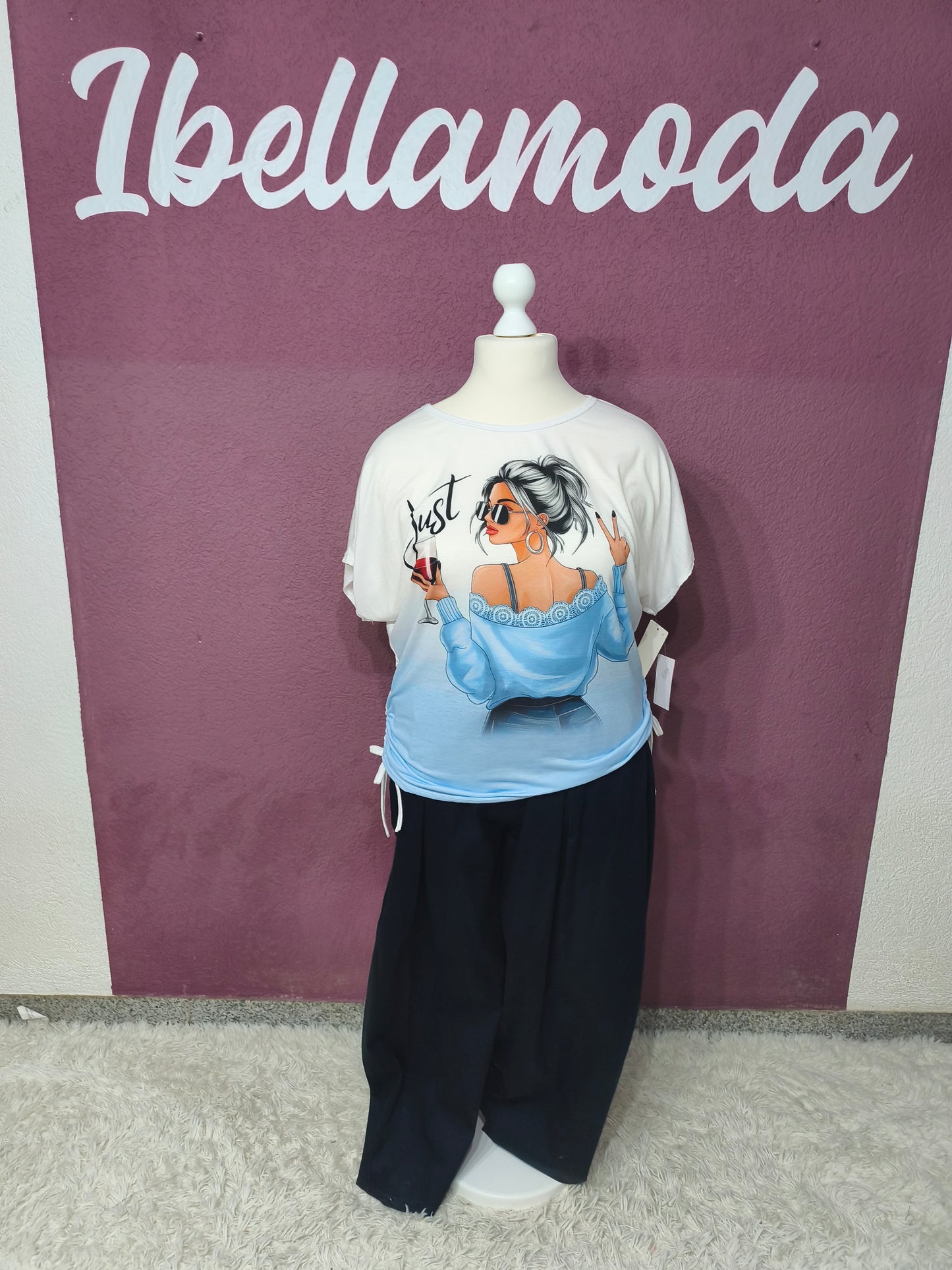 T-Shirt Motiv Dame 10000