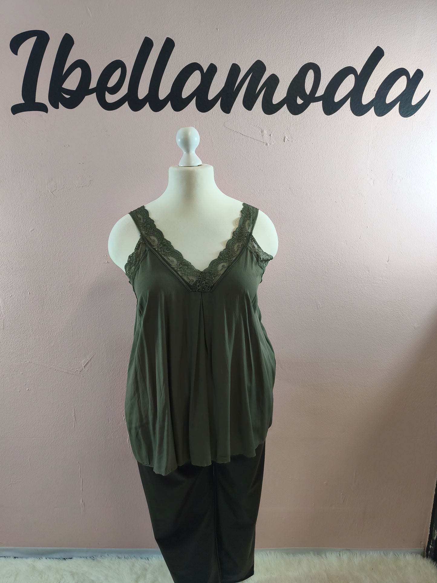 Spitzentop Kurz 252610
