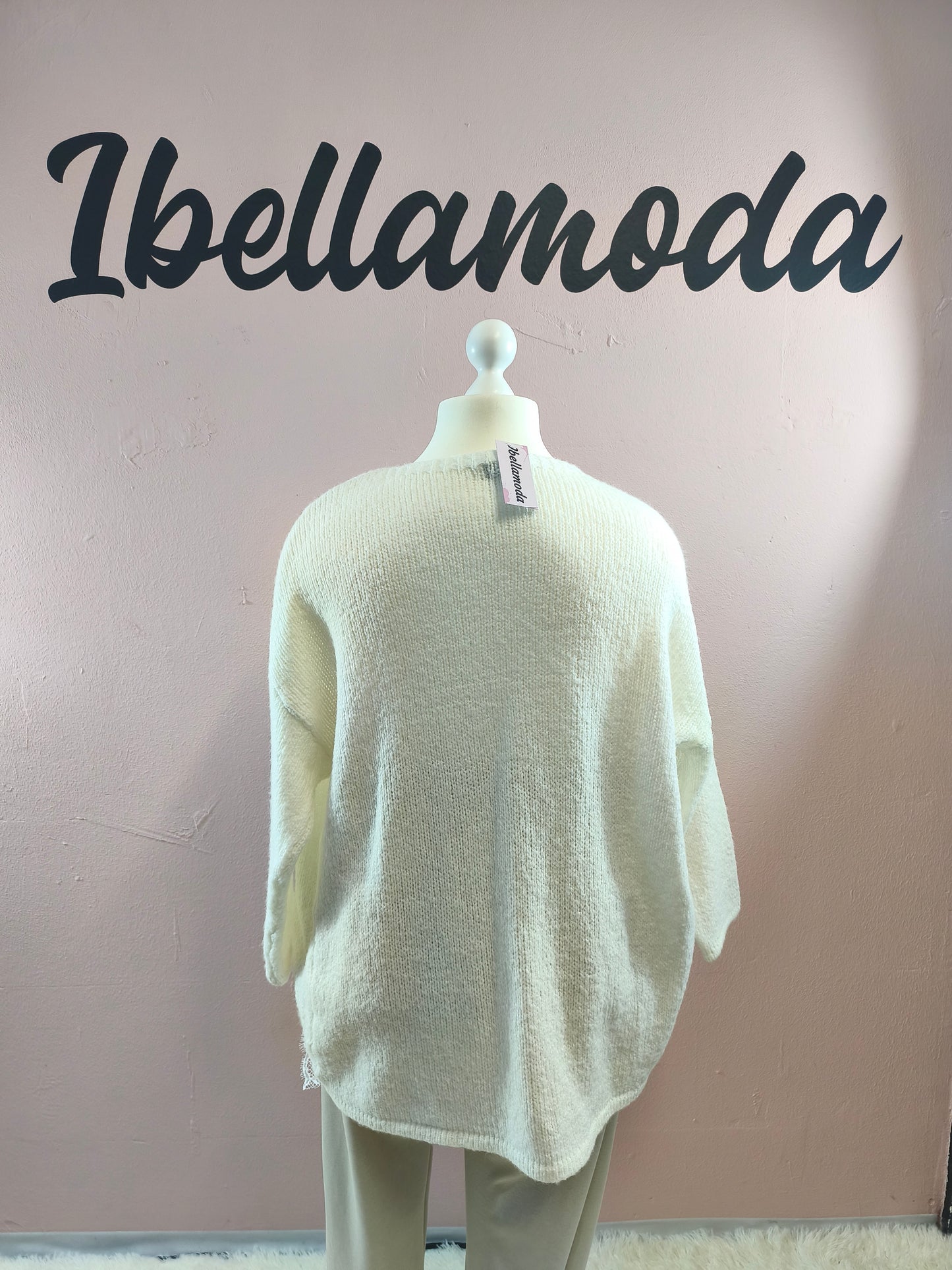 Strickpullover Spitze 25792