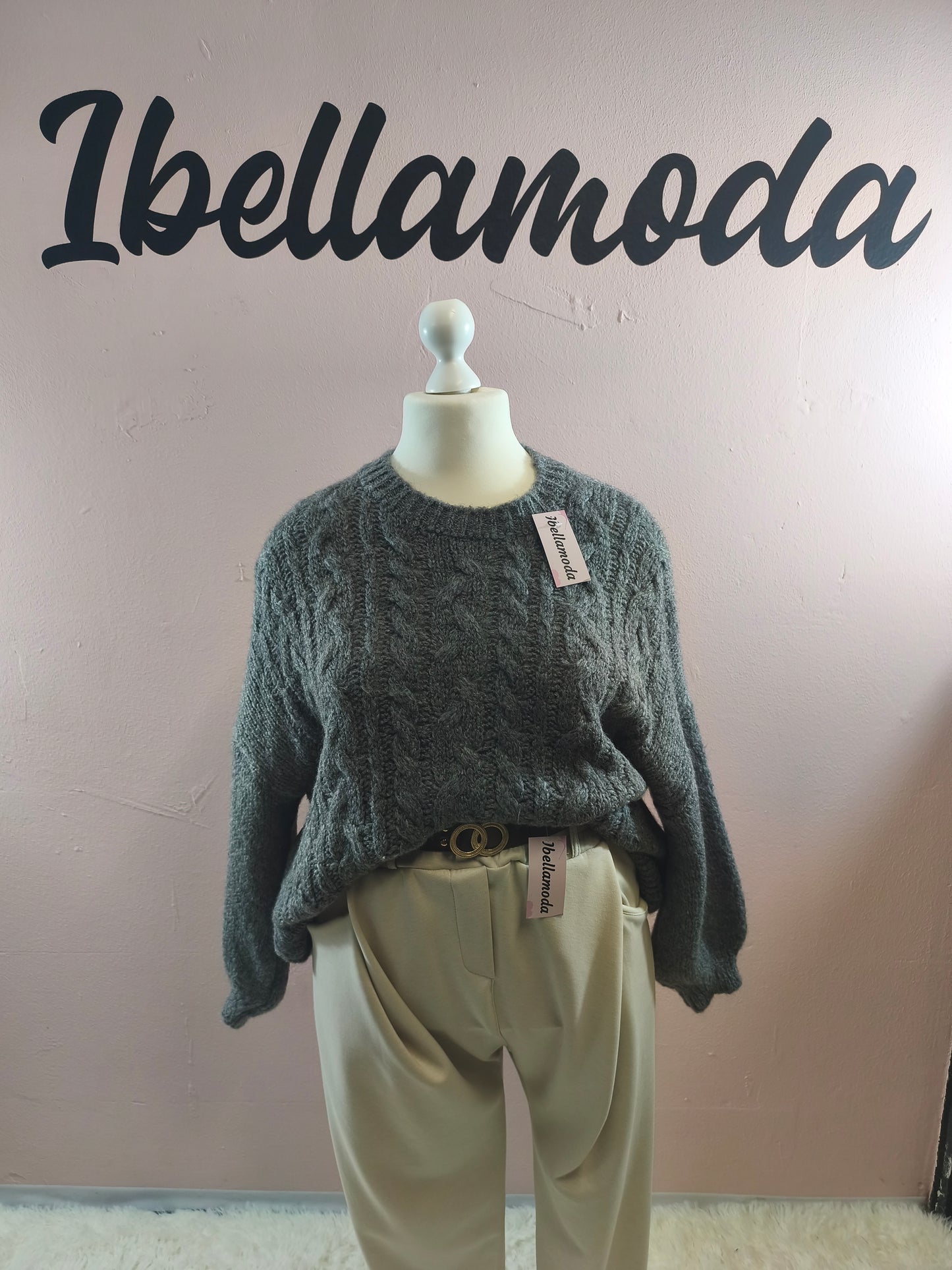 Zopfstrick Pullover 6328