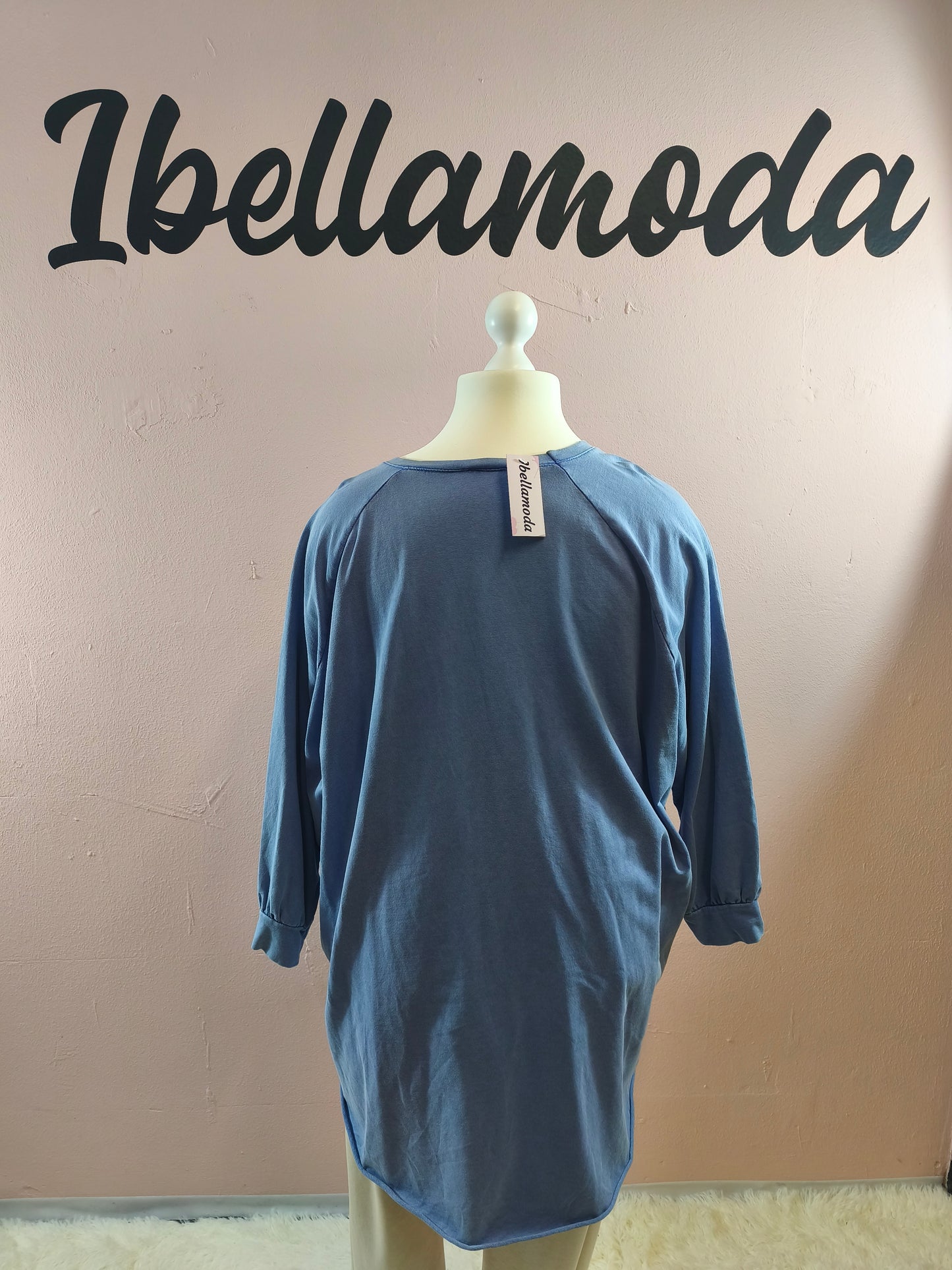 Vokuhila Sweatshirt Glück 70622
