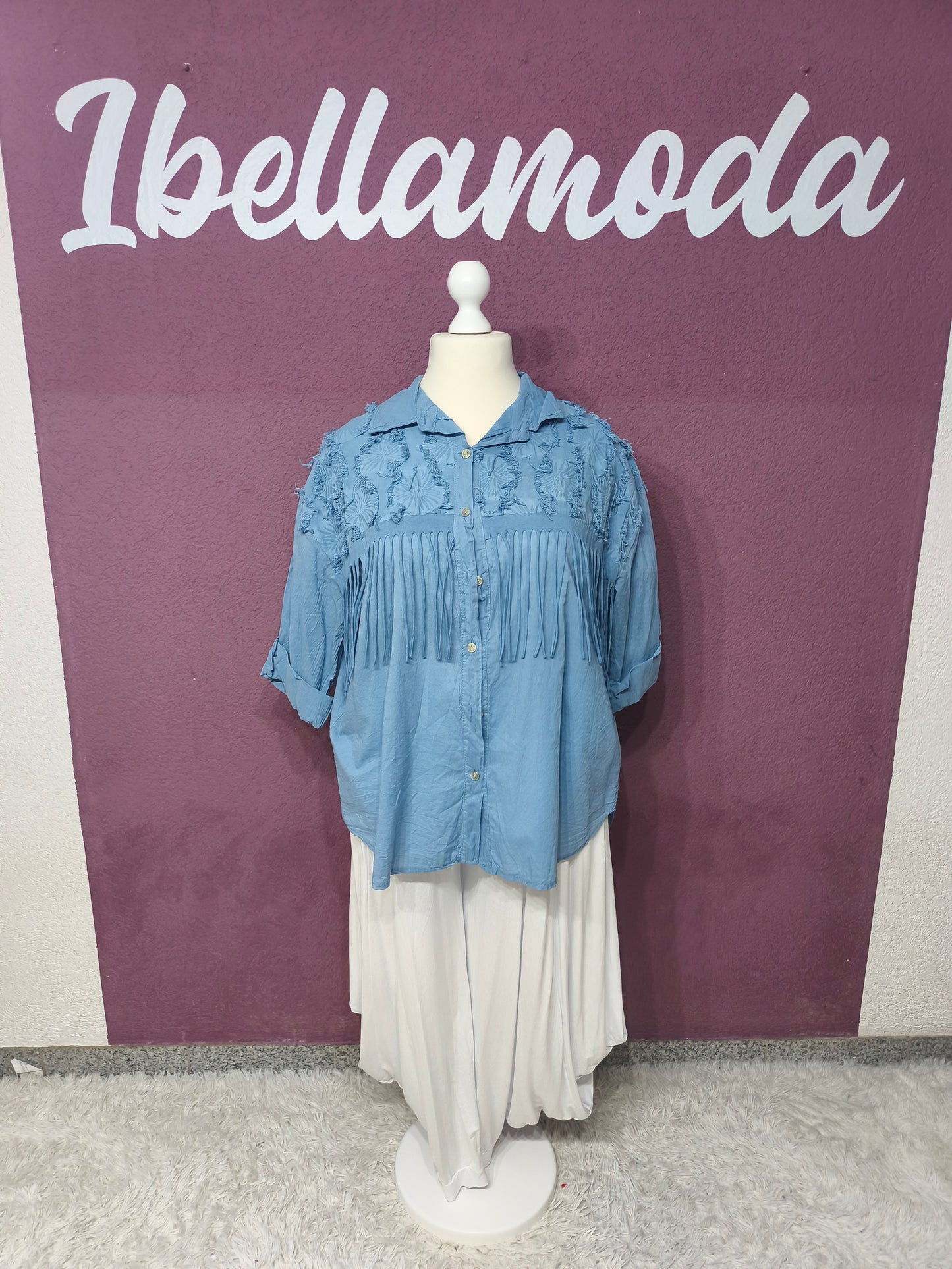 Bluse Fransen 07847