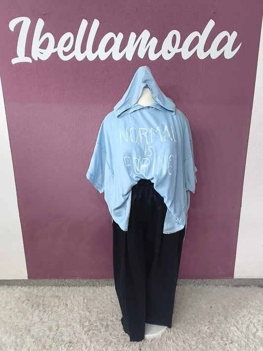 Jeansshirt Normal Is Boring 71000