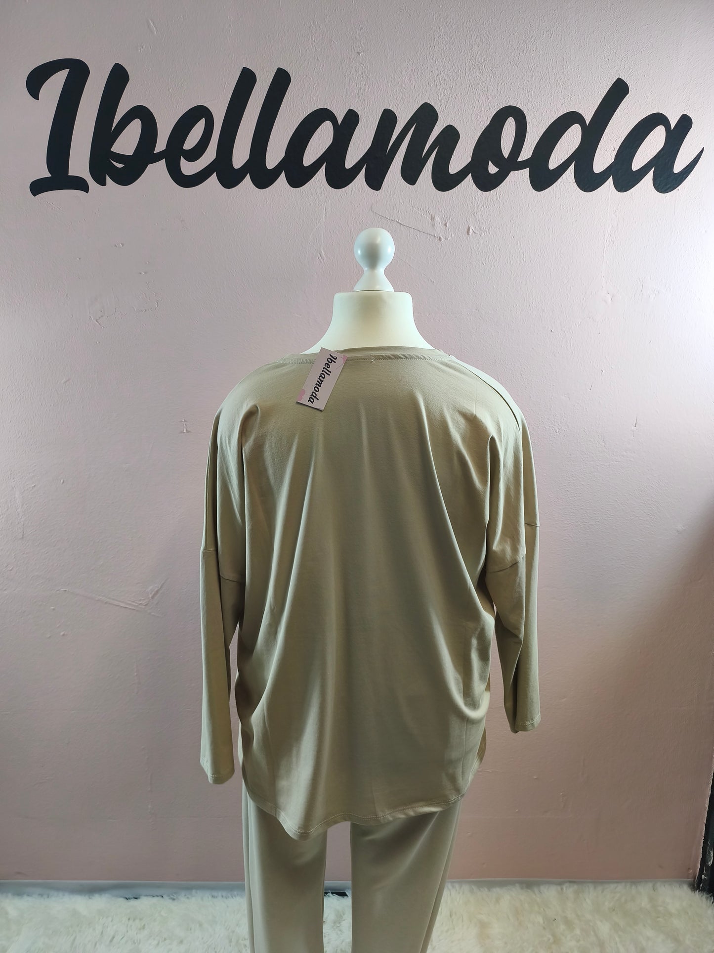 Sweatshirt Strass Blumenvase 230045