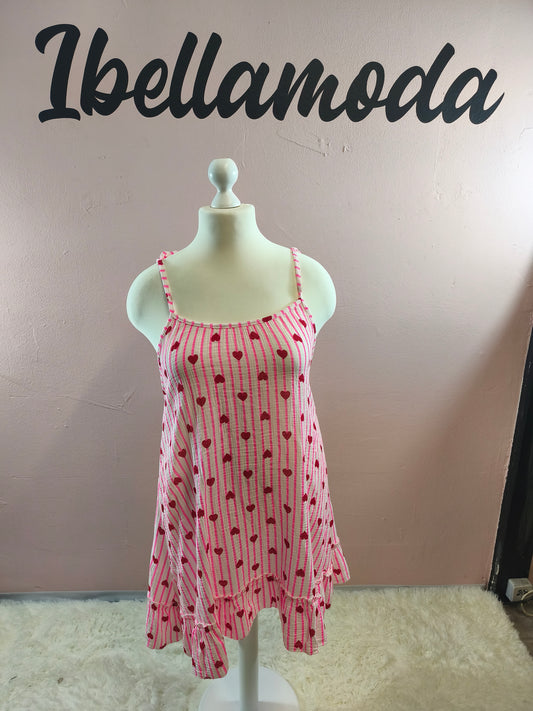 Musselin Sommerkleid Spaghettiträger 25003