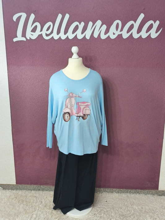 Sweater Vespa Strass 75396