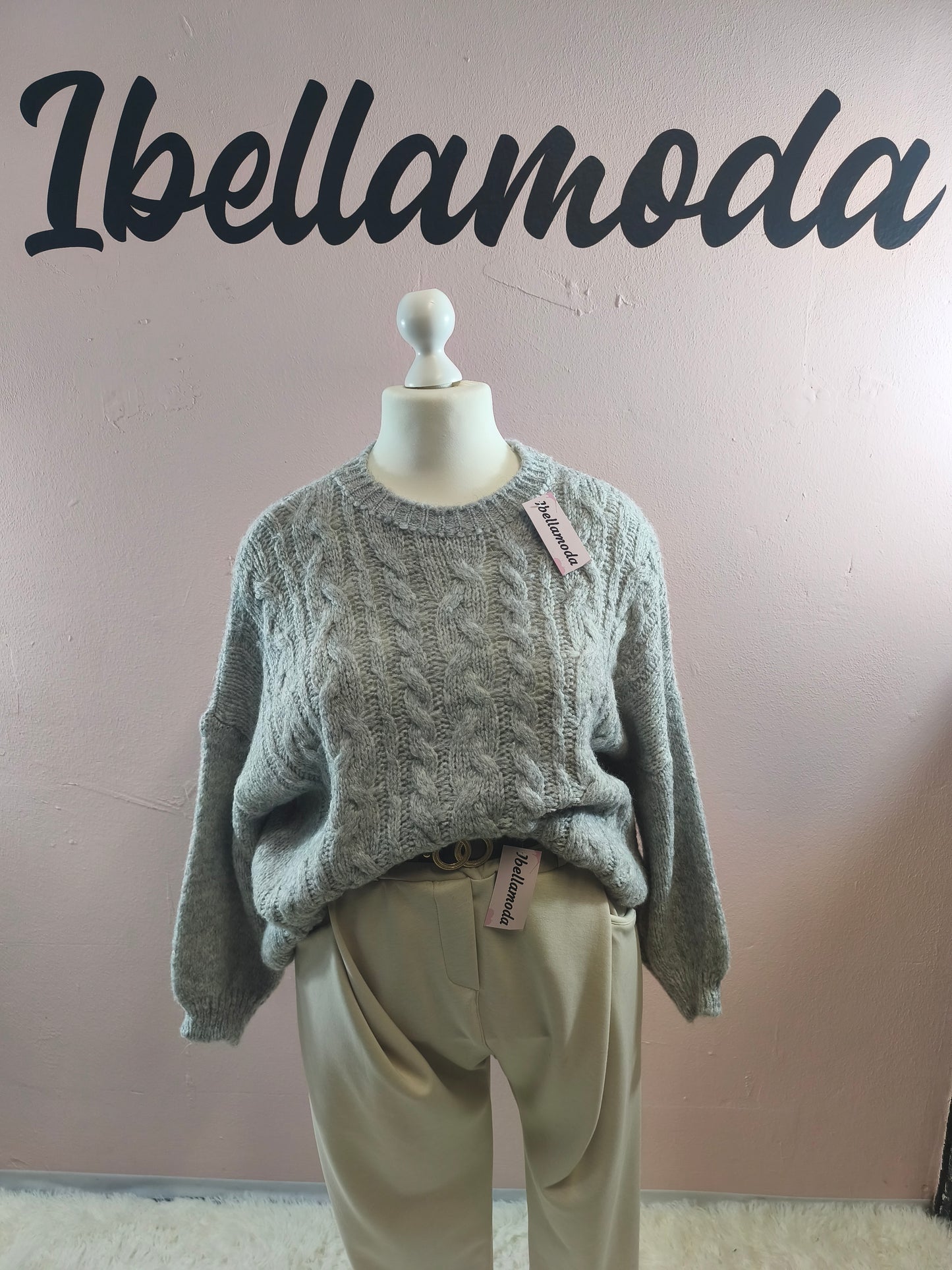 Zopfstrick Pullover 6328