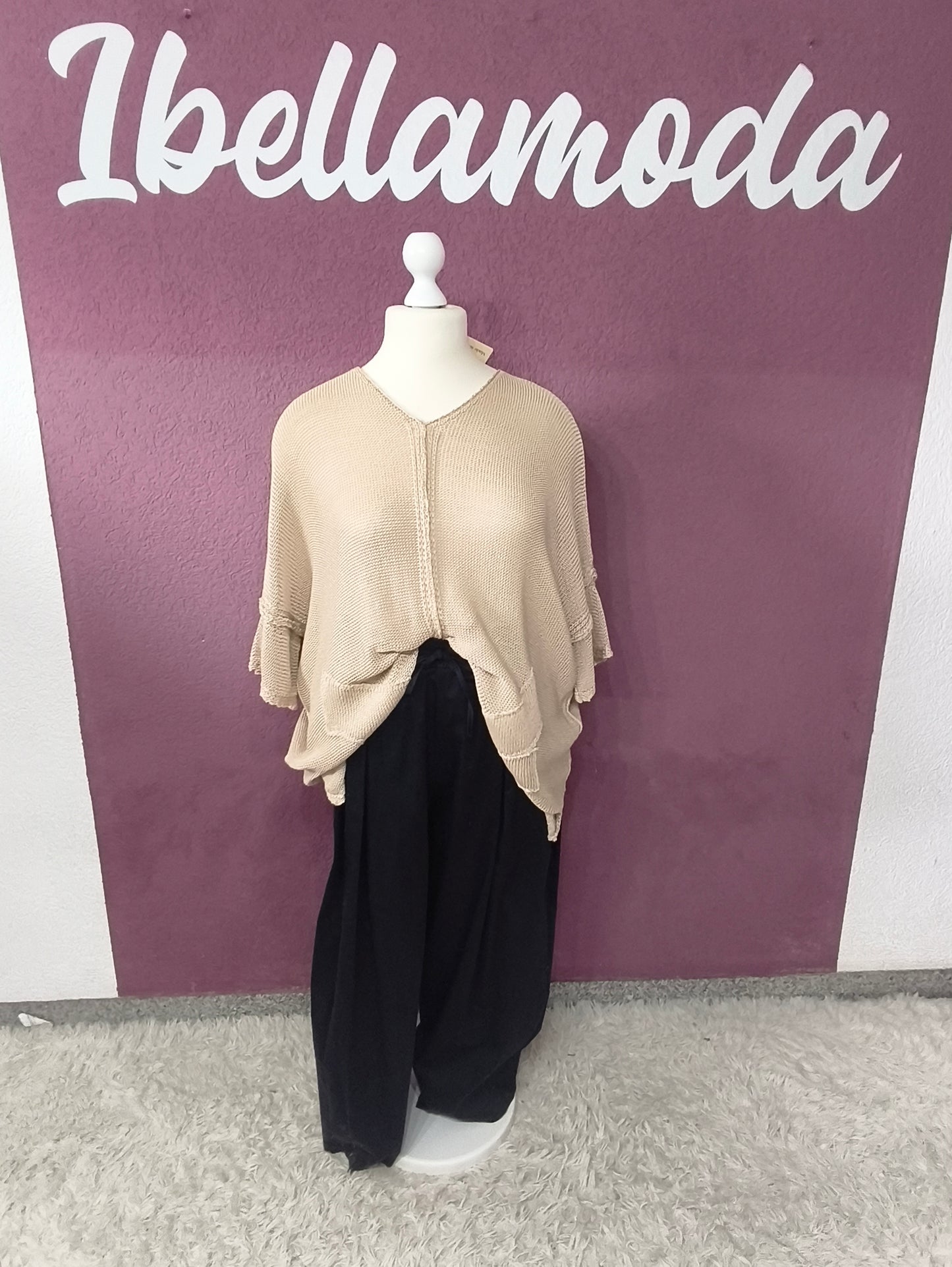 Longshirt Strick 13543