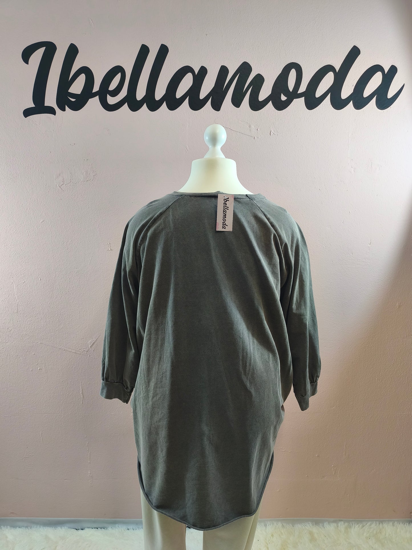 Vokuhila Sweatshirt Glück 70622