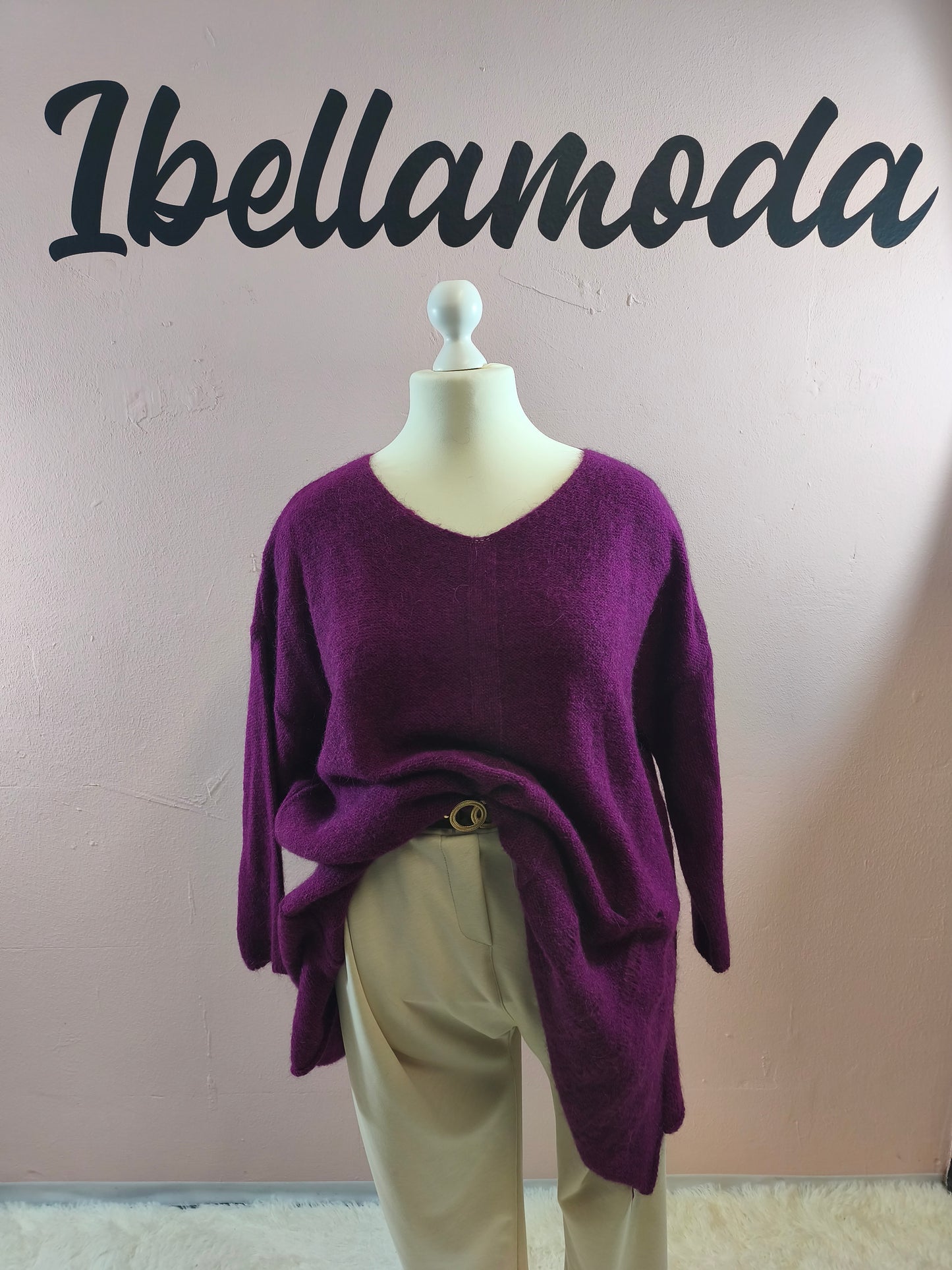 Strickpullover Laufmaschen 66672