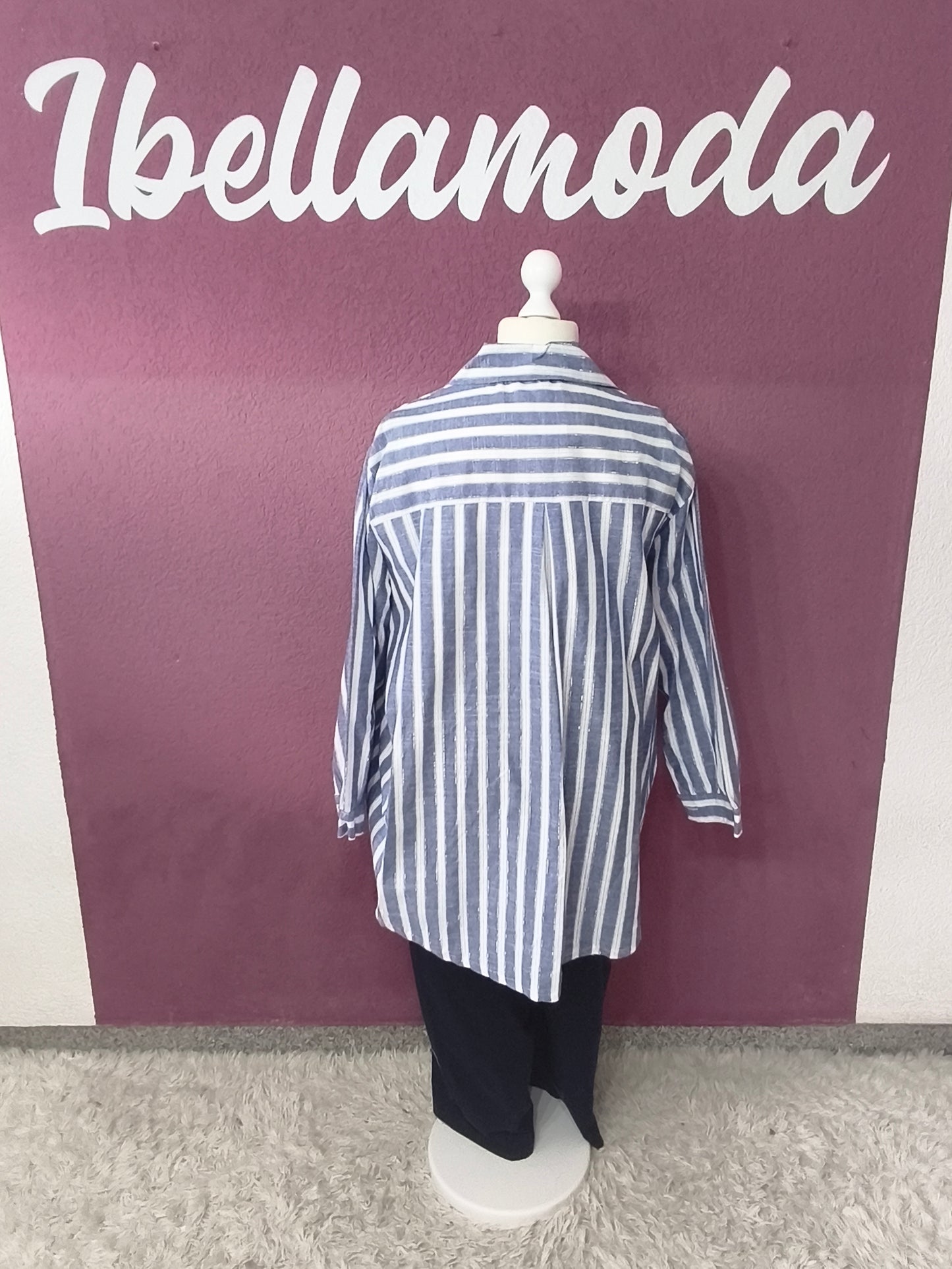 Oversize Hemd Lang 61222