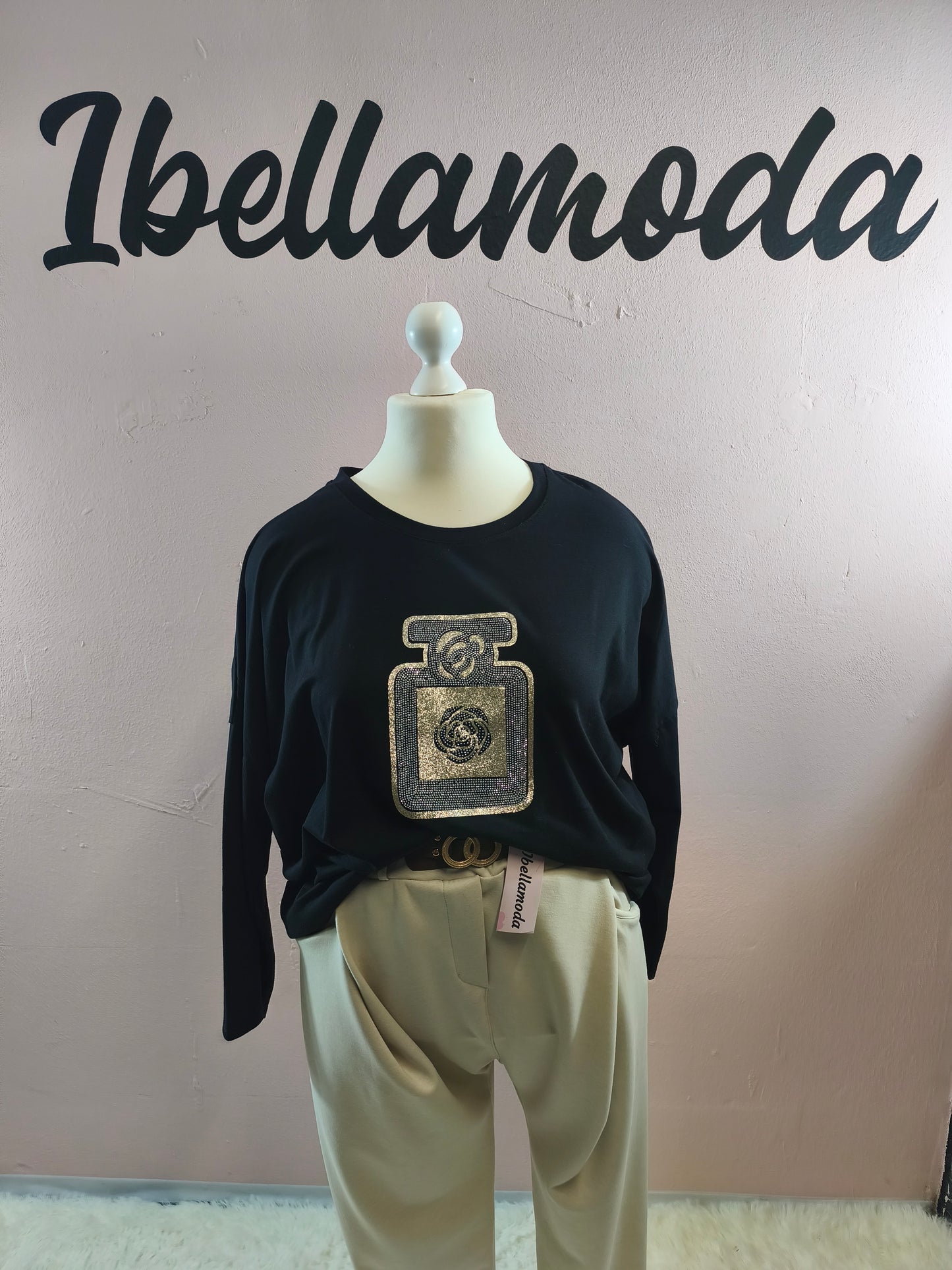 Sweatshirt Strass Parfum 230045