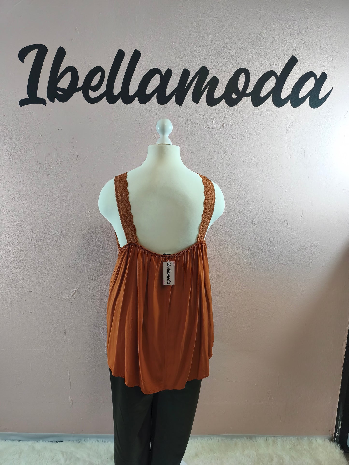Spitzentop Kurz 252610