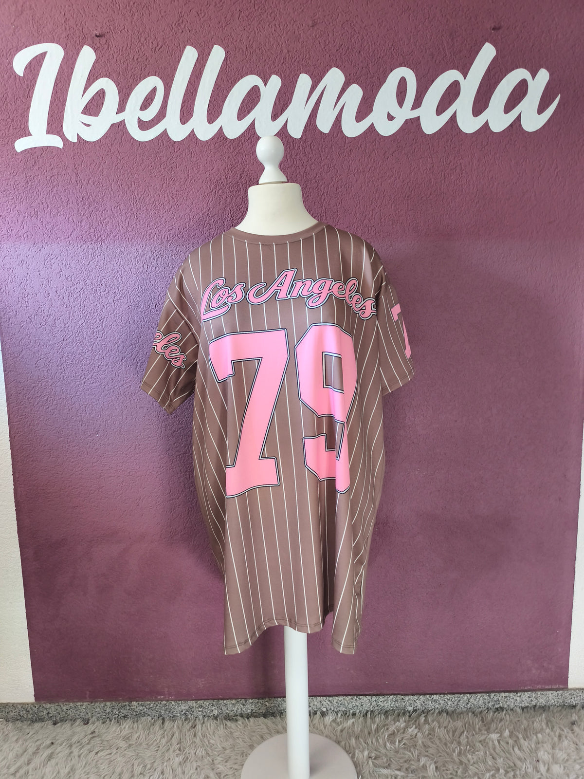 Shirtkleid Baseball 28850