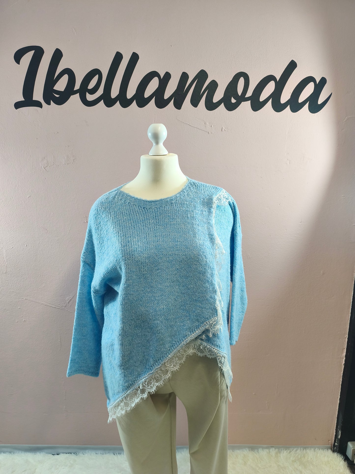 Strickpullover Spitze 25792