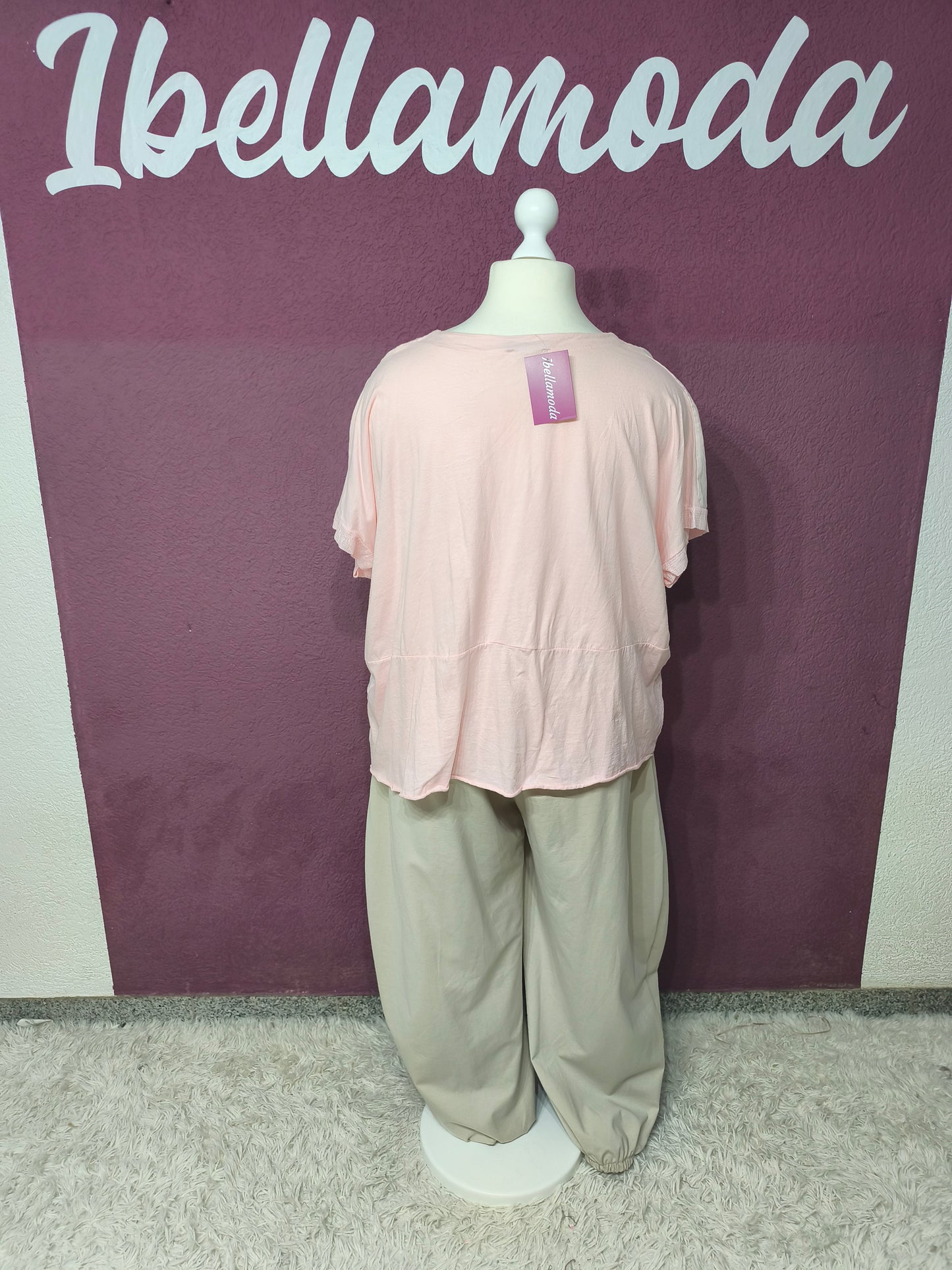 Shirt Leinen Flower 62995