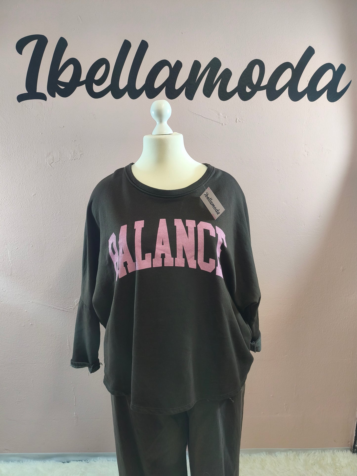 Sweater Mit Rückendekoletté Balance 270631