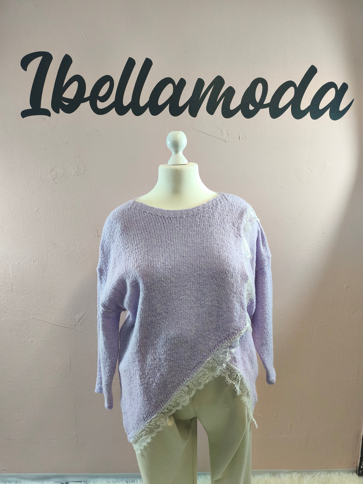 Strickpullover Spitze 25792