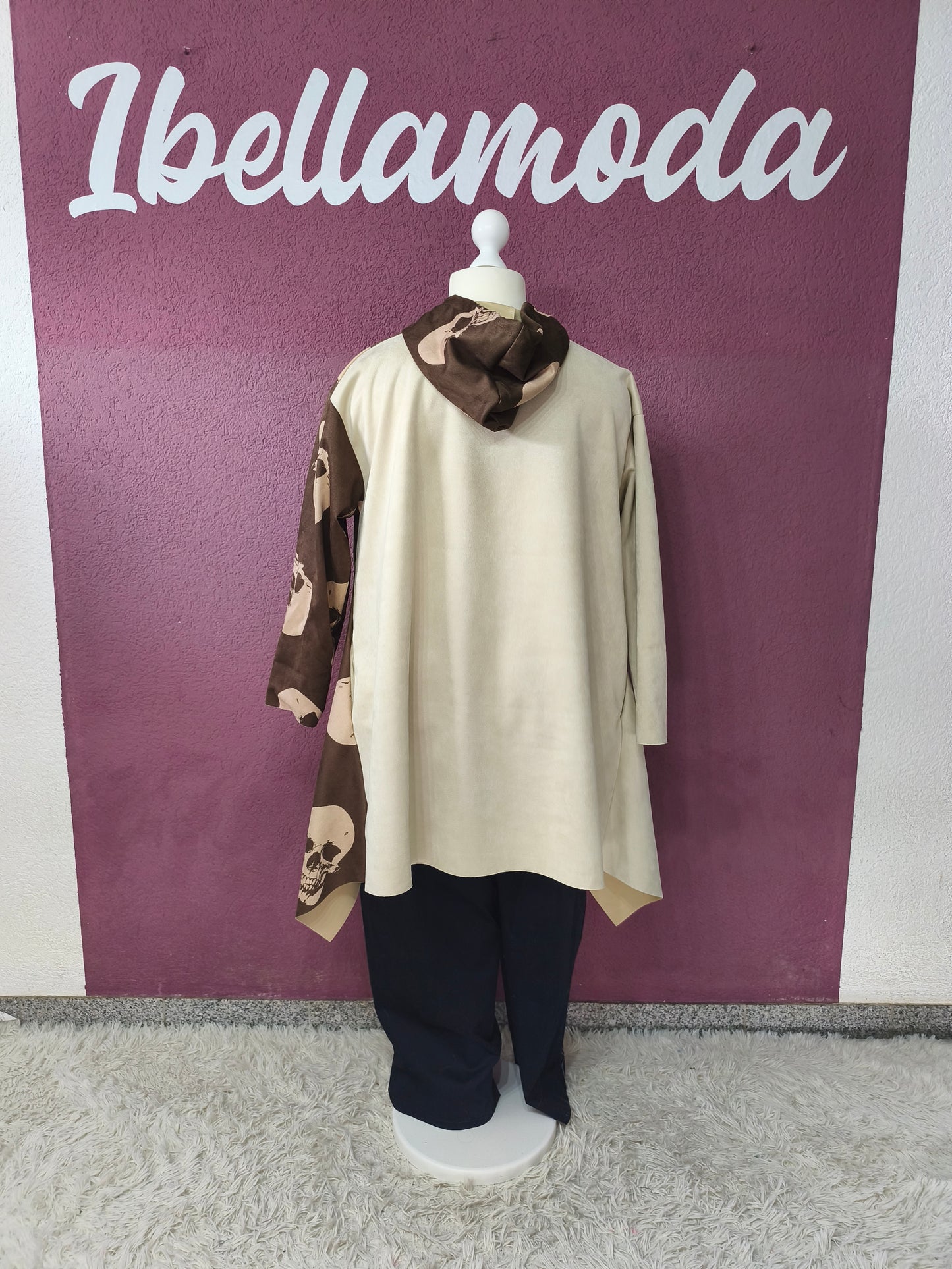 Sweatjacke Skull 69442