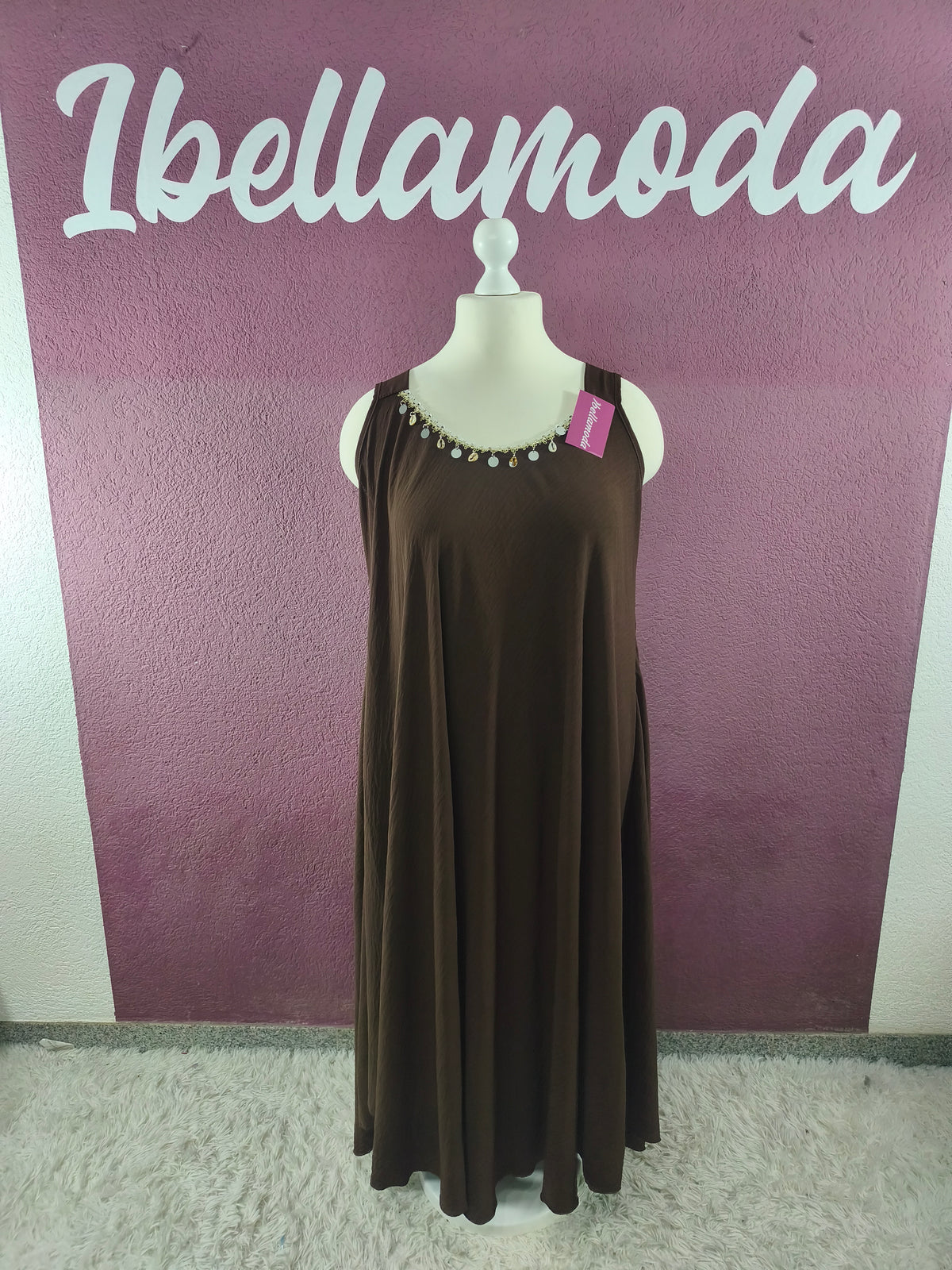 Sommerkleid Maxi Shell 5834