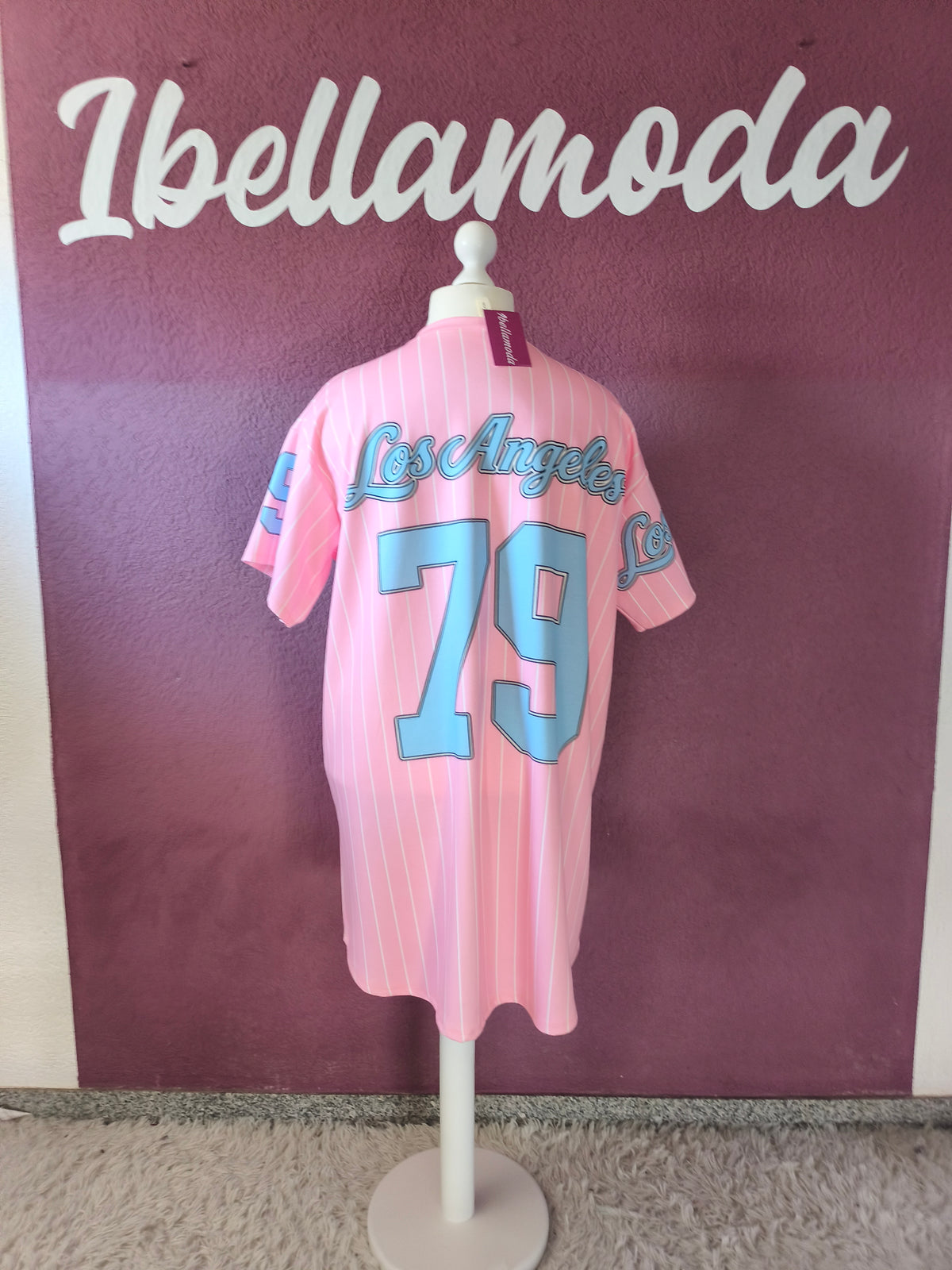 Shirtkleid Baseball 28850