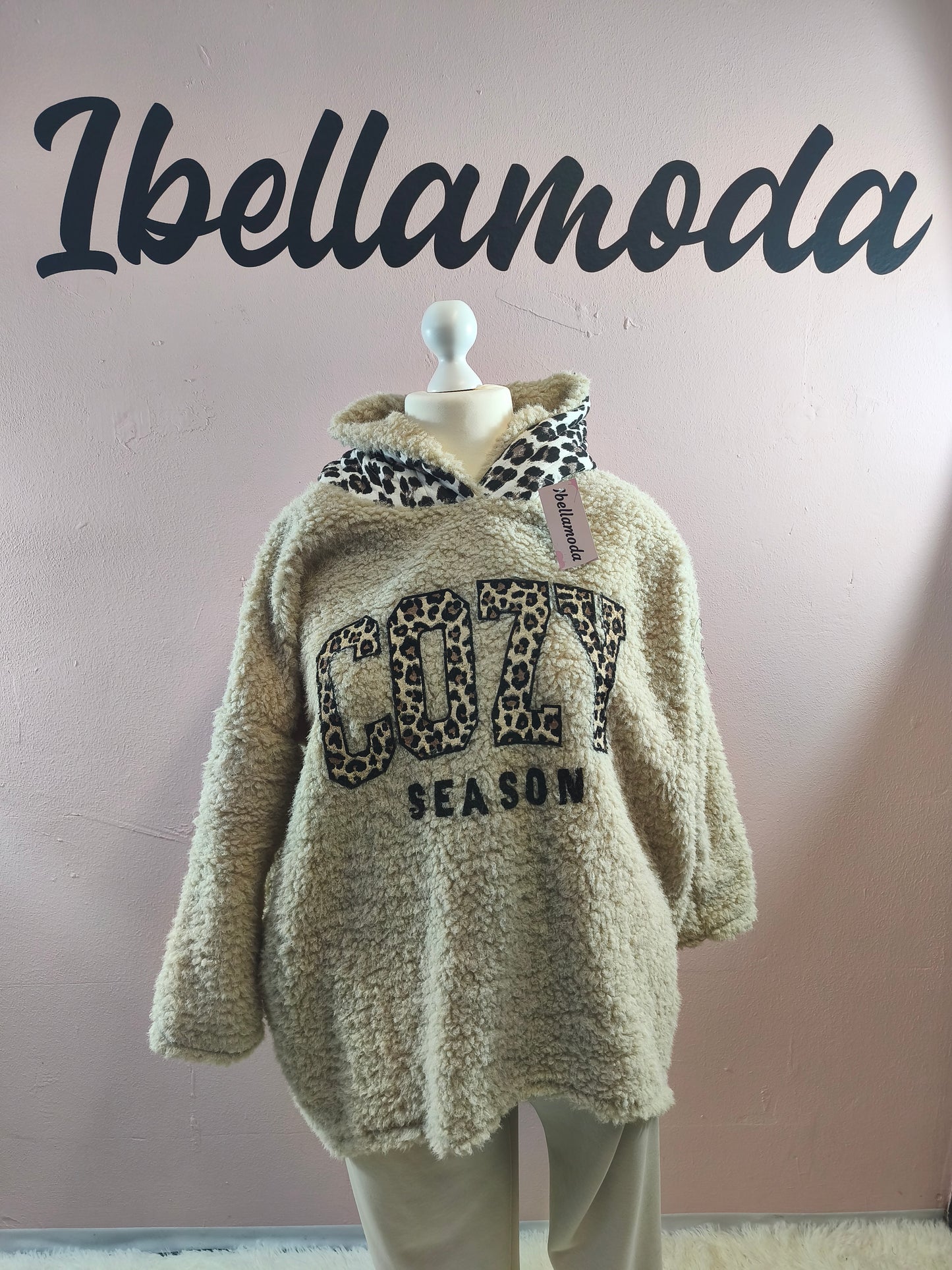 Teddy Hoody Leo Cozy 70557