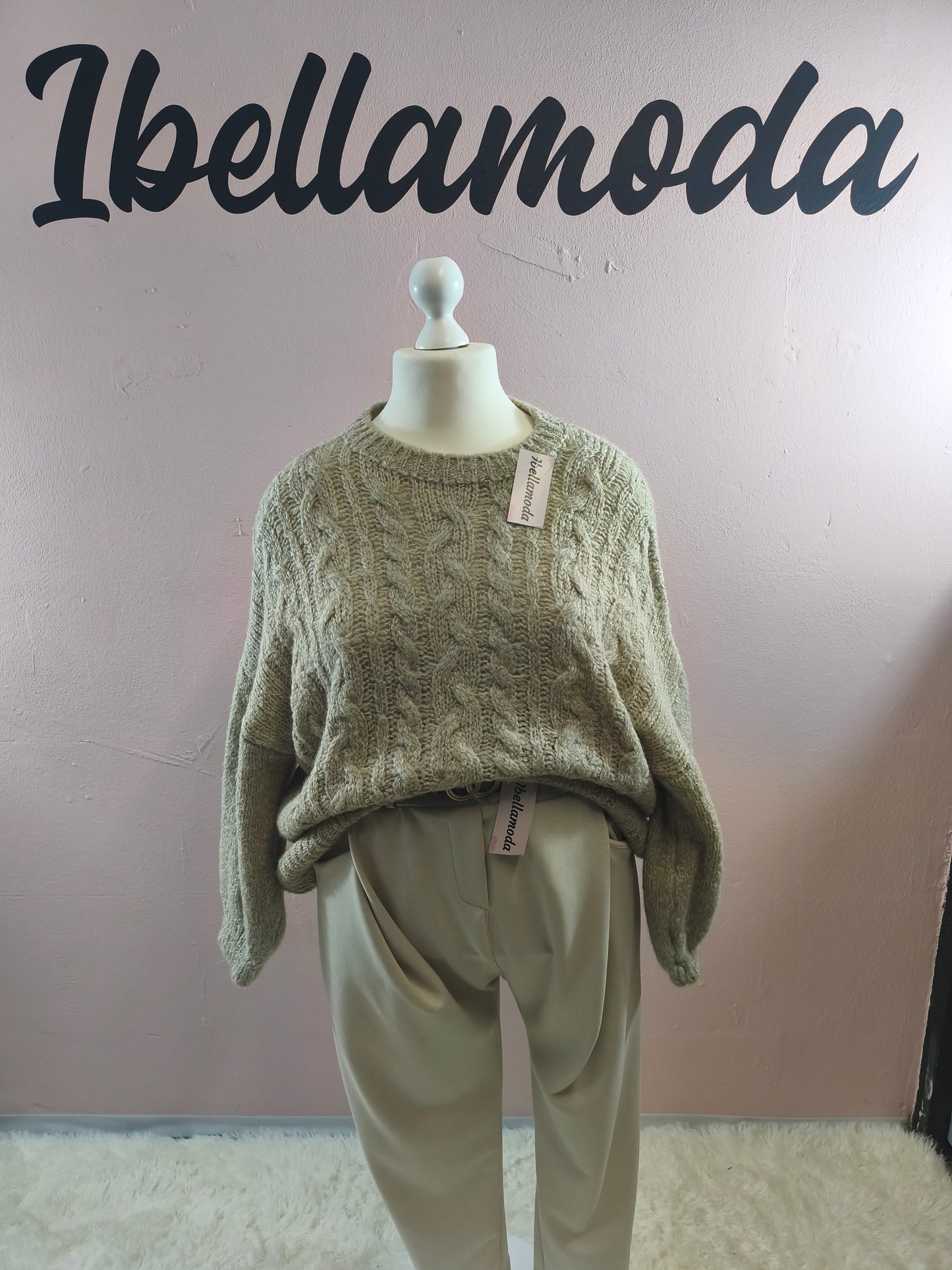 Zopfstrick Pullover 6328