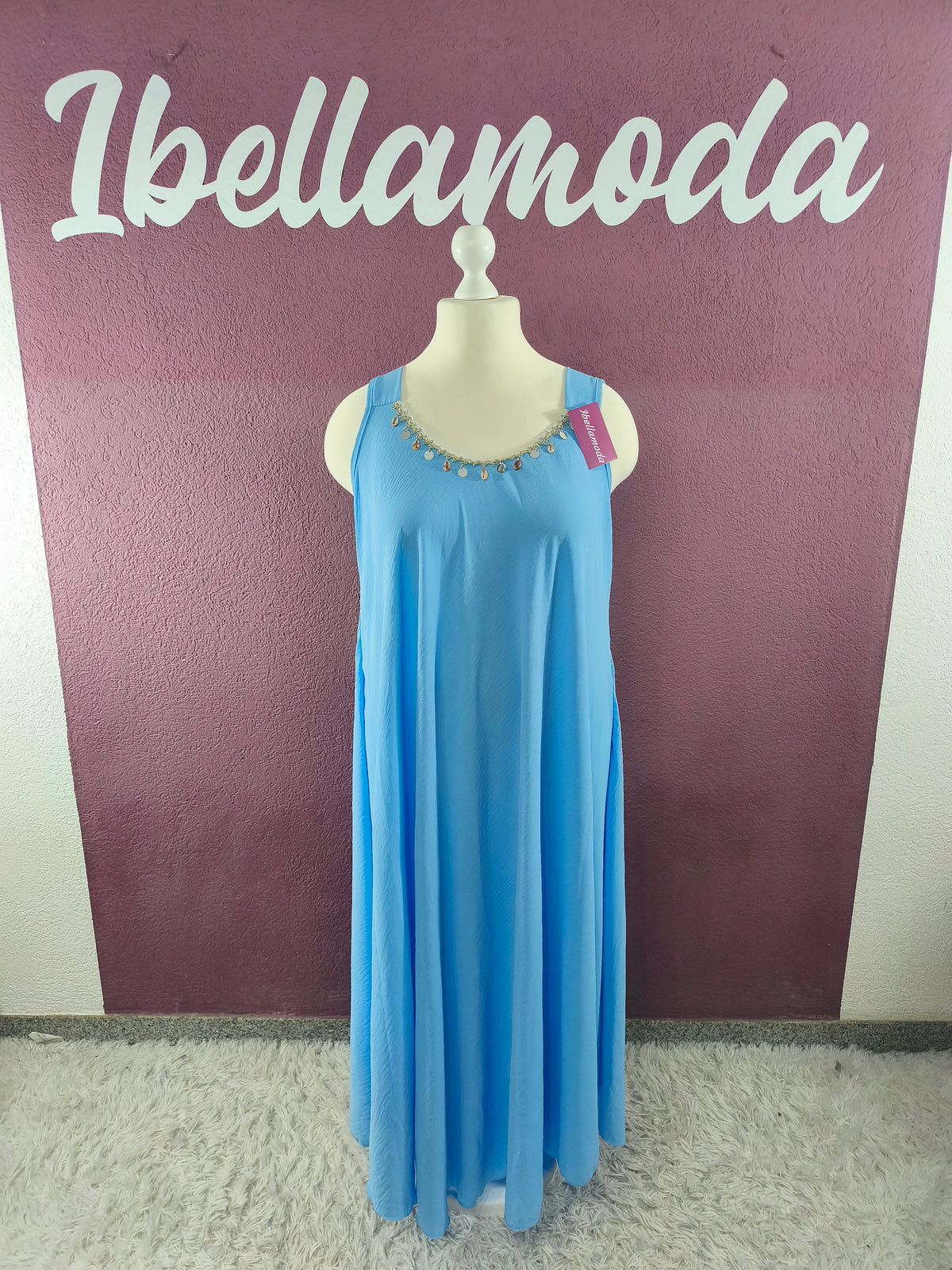 Sommerkleid Maxi Shell 5834