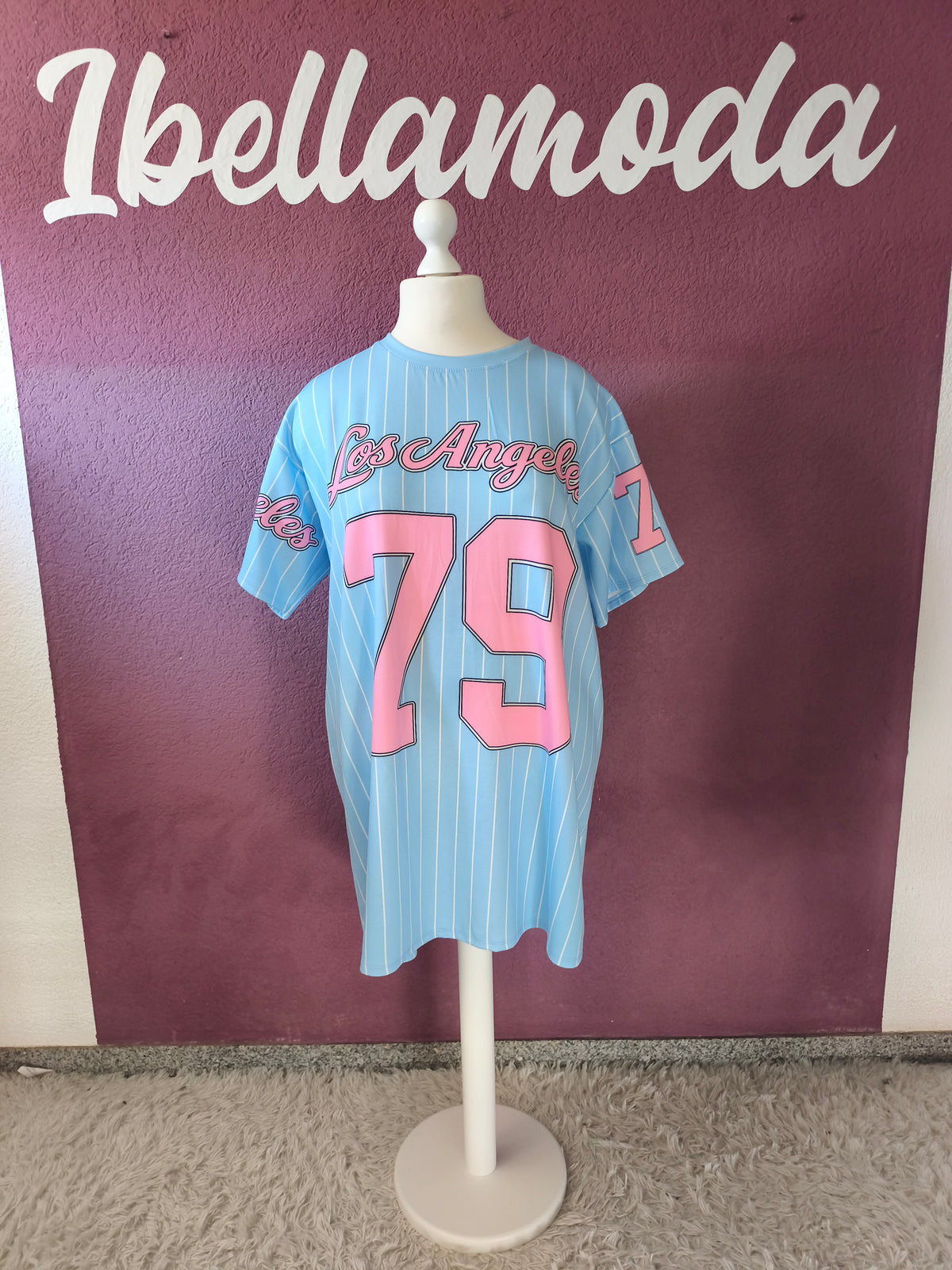 Shirtkleid Baseball 28850