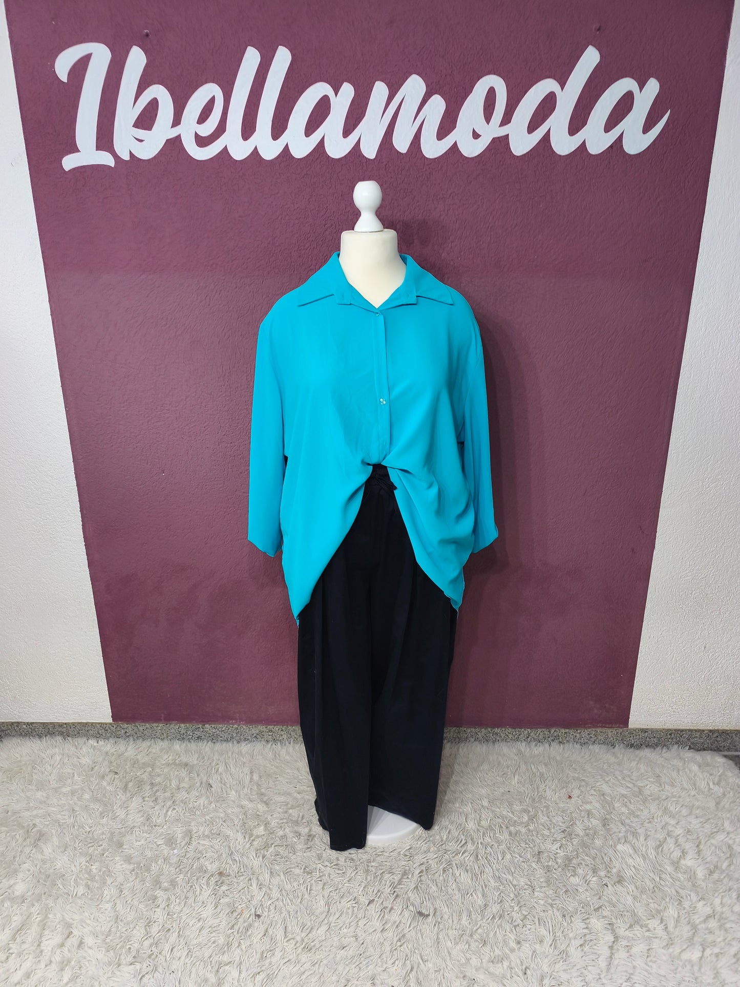 Bluse Plissee 18068