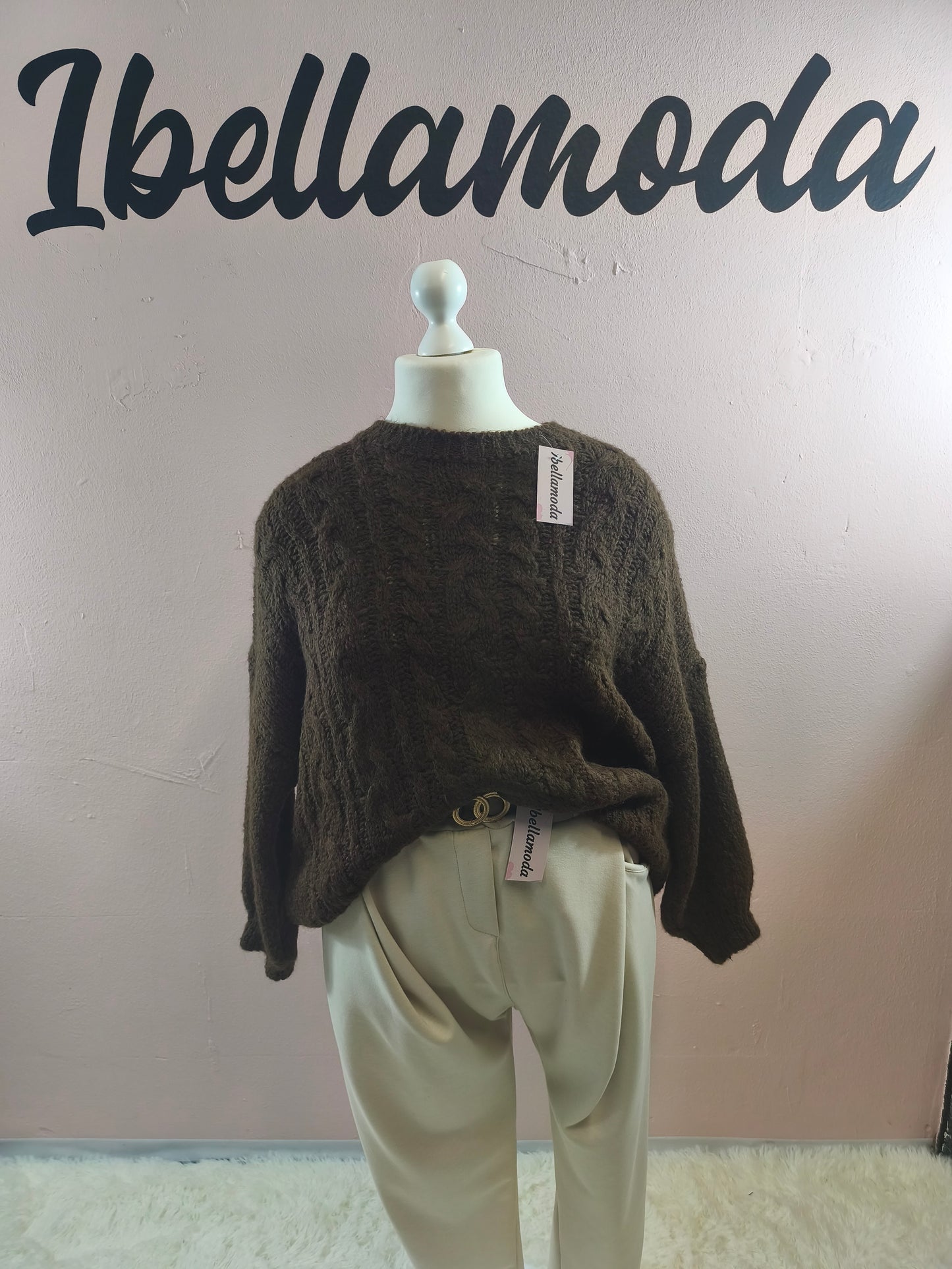 Zopfstrick Pullover 6328