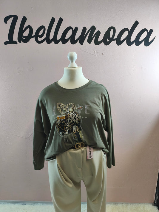 Sweatshirt Strass Vespa 230045