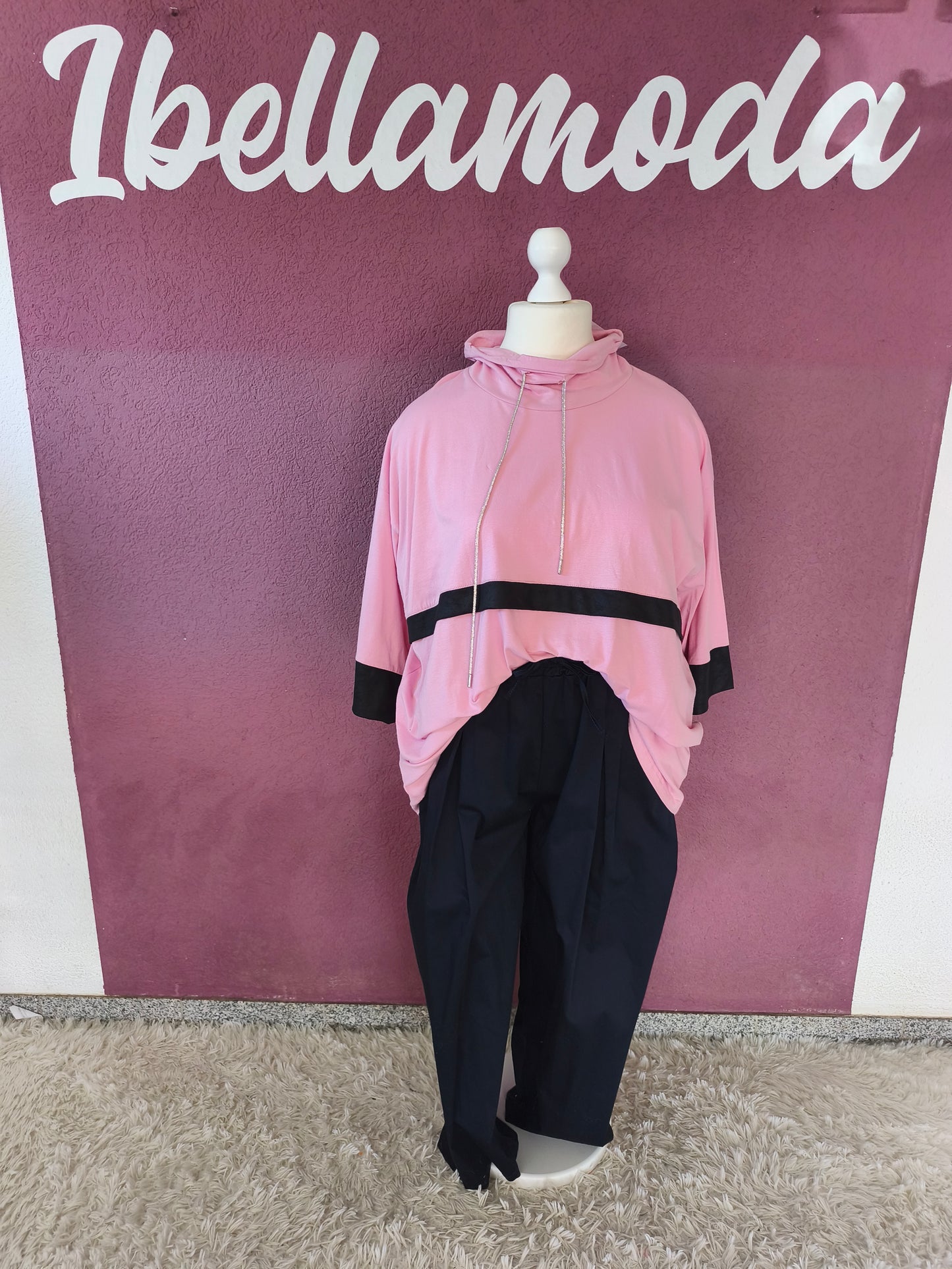 Longsweater Glitzerband 10000