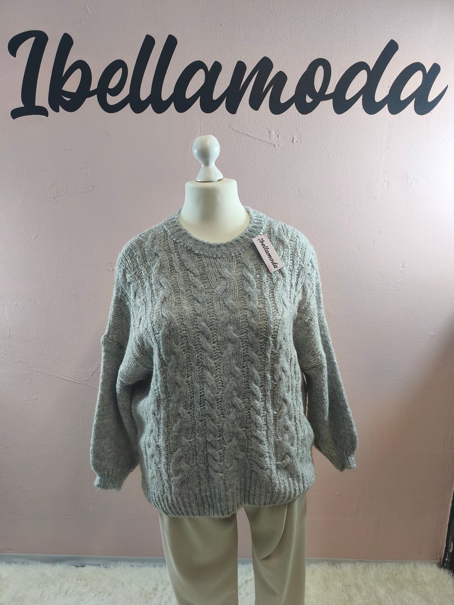 Zopfstrick Pullover 6328