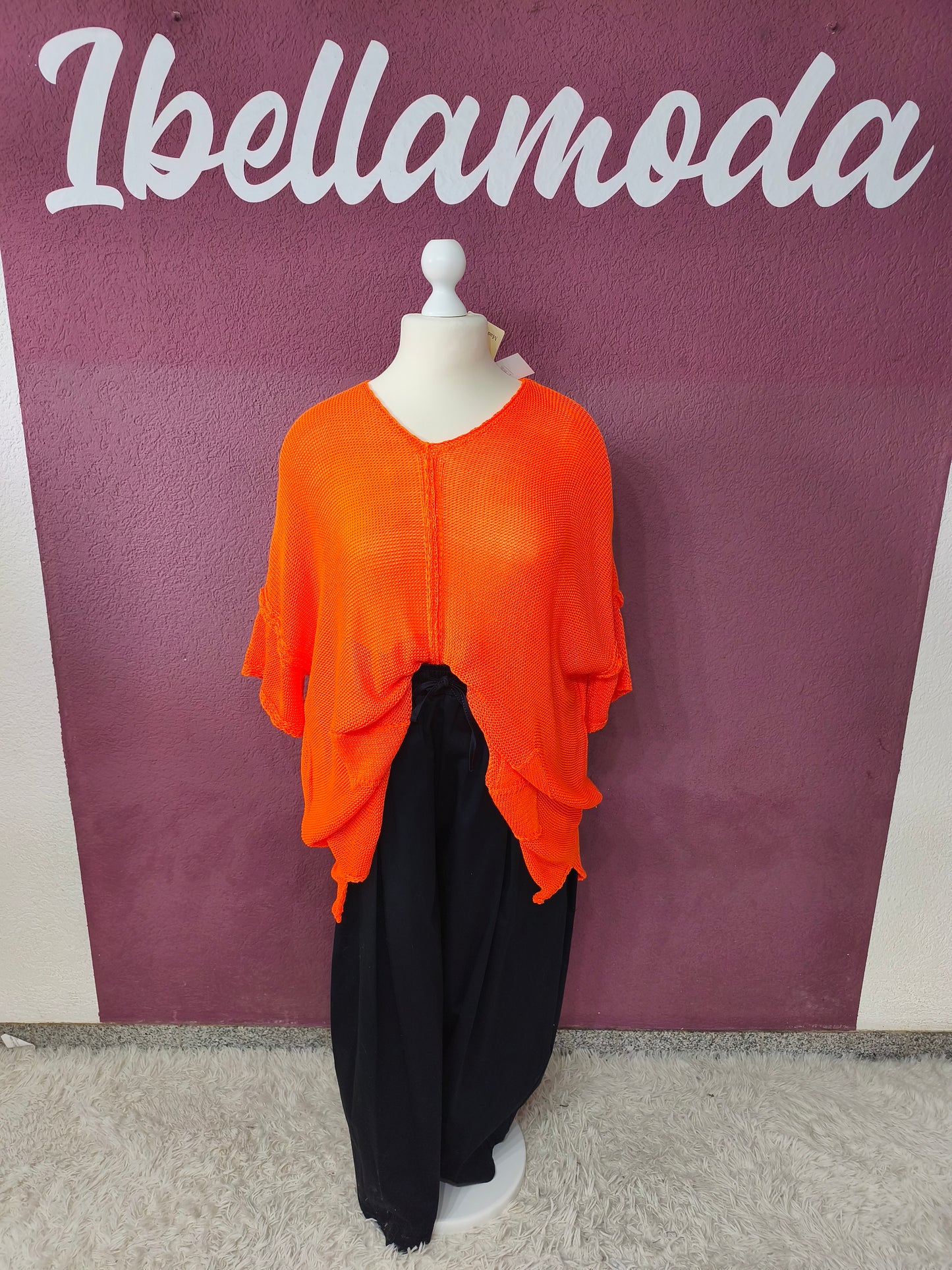 Longshirt Strick 13543
