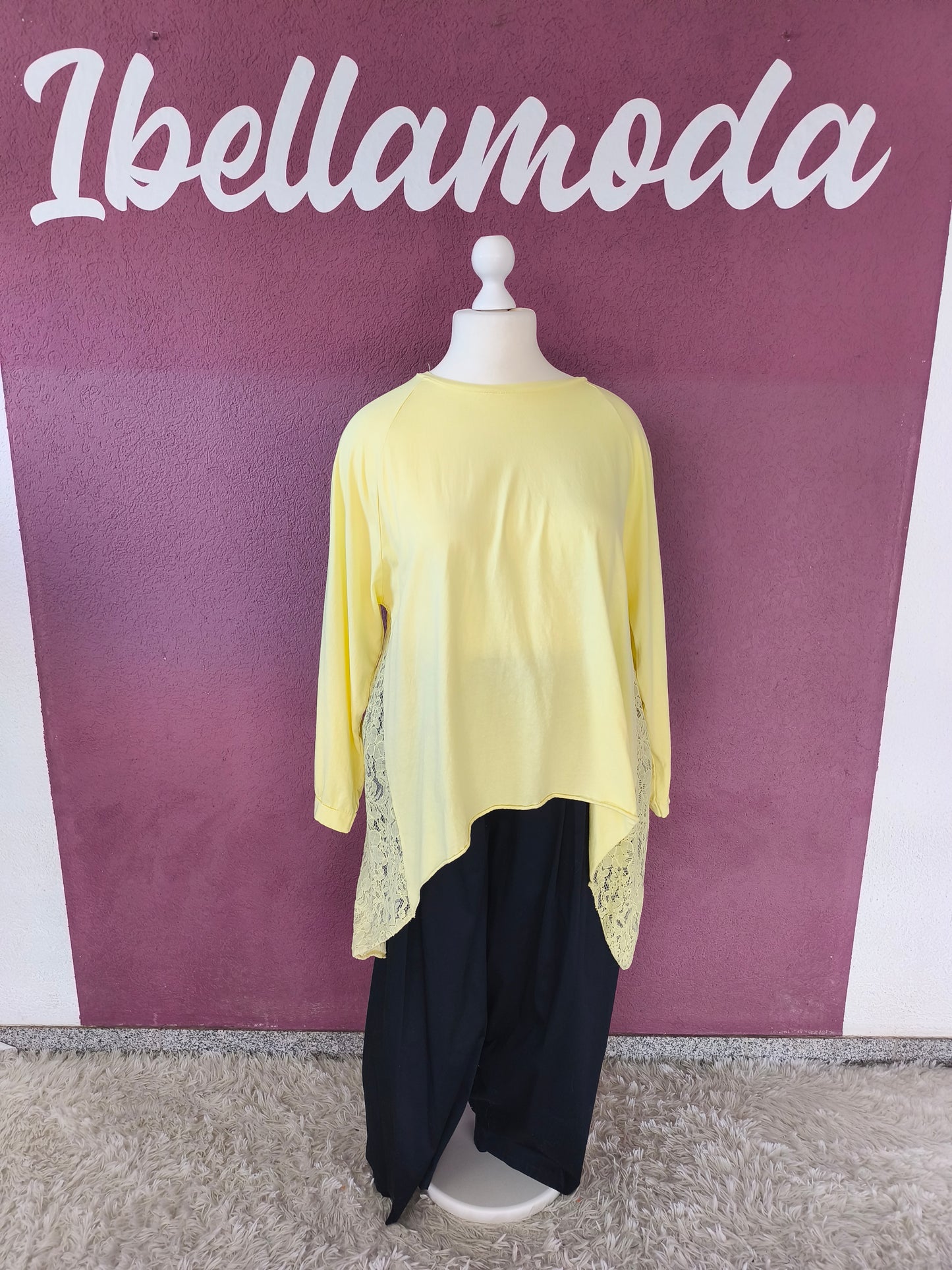 Longsweater Spitze 70820