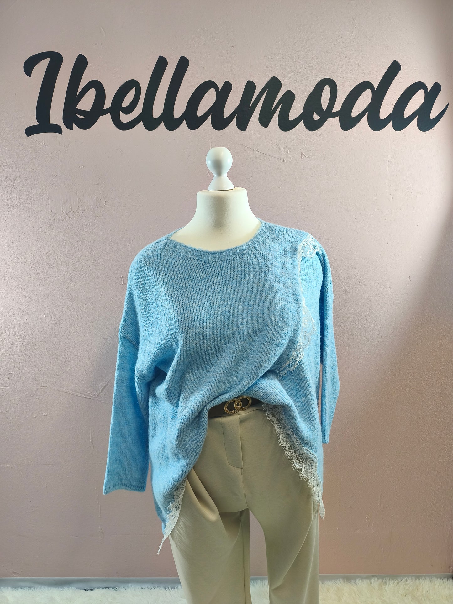 Strickpullover Spitze 25792