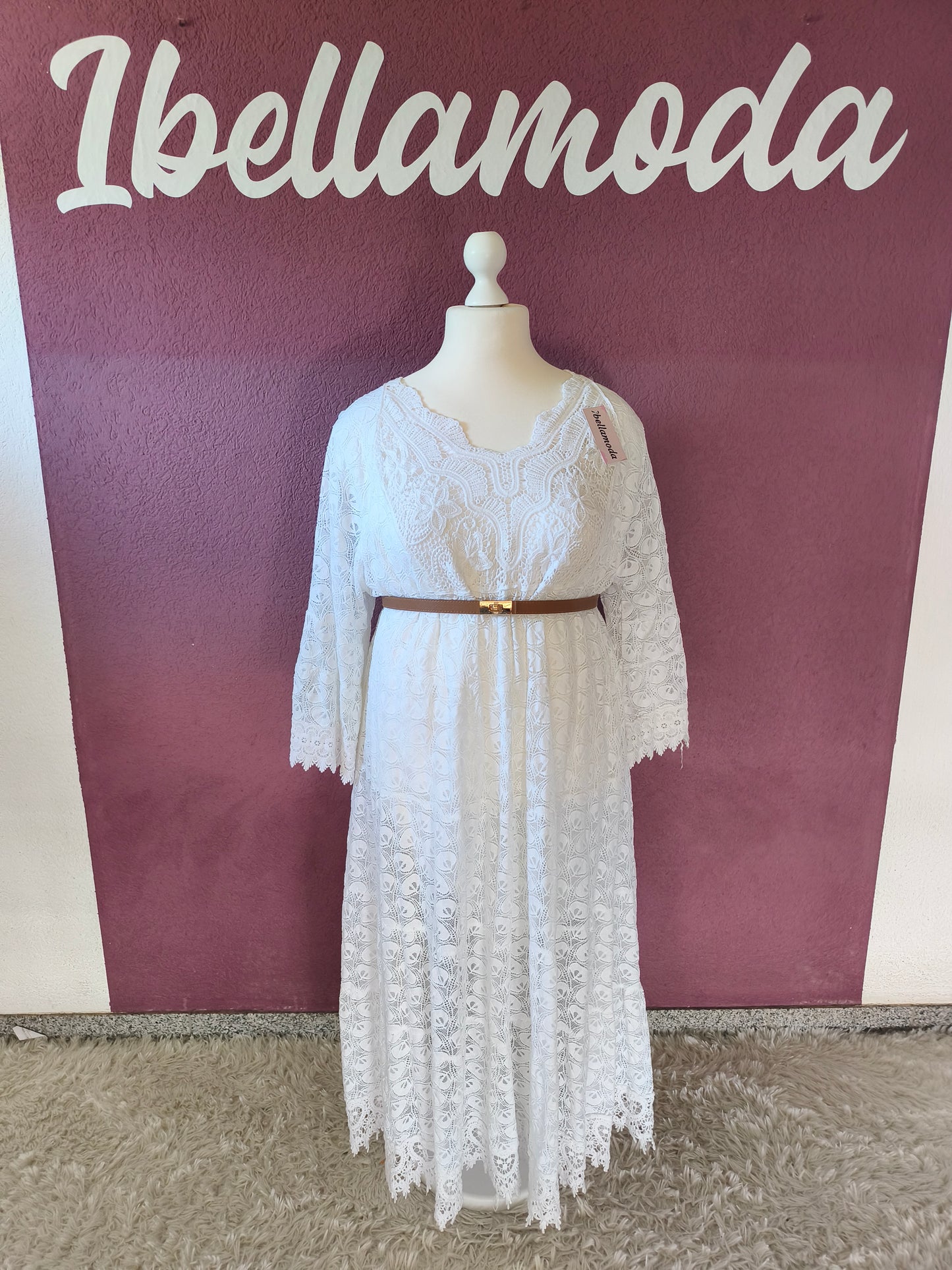 Boho Kleid Lang 5372