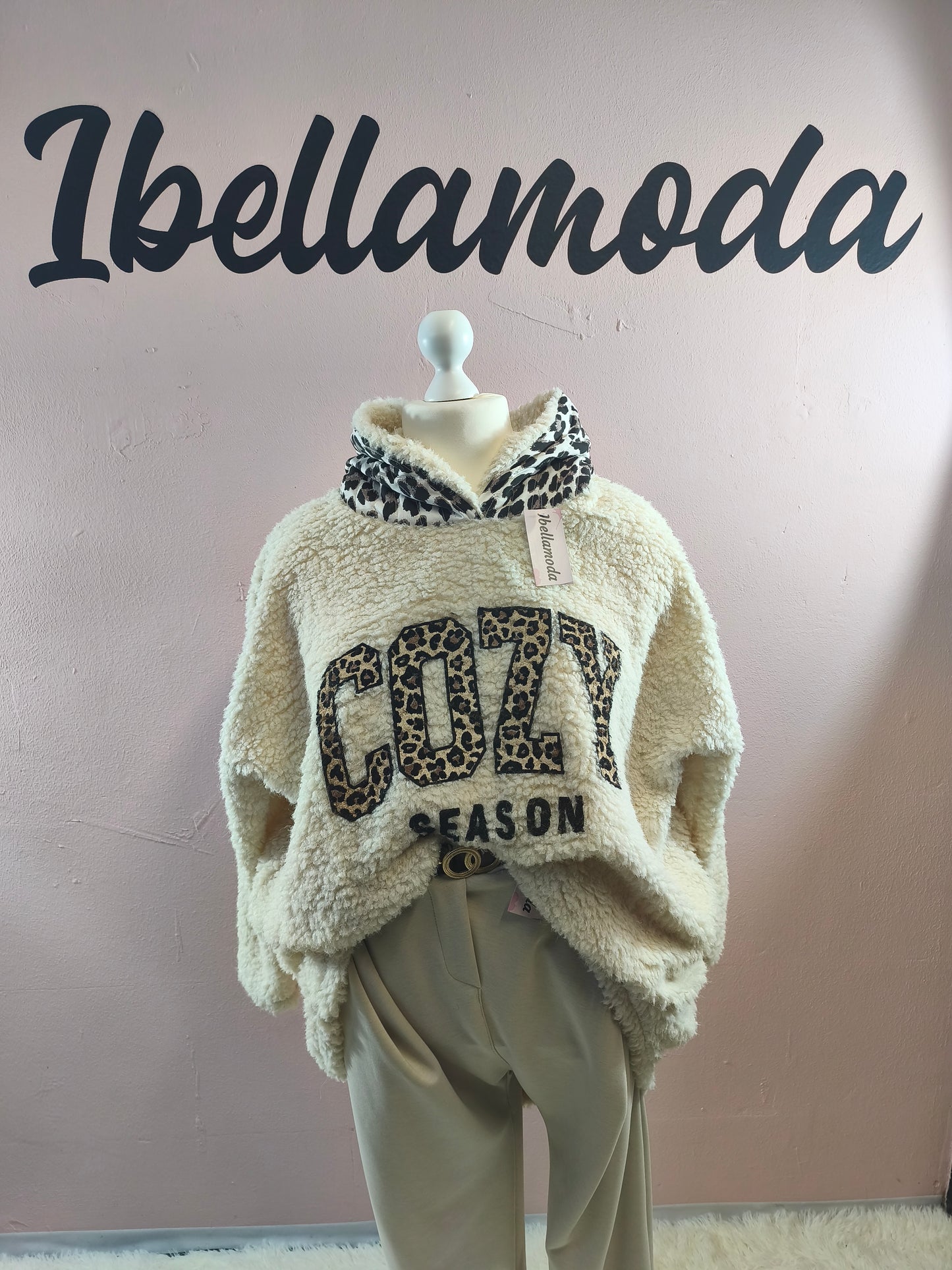 Teddy Hoody Leo Cozy 70557