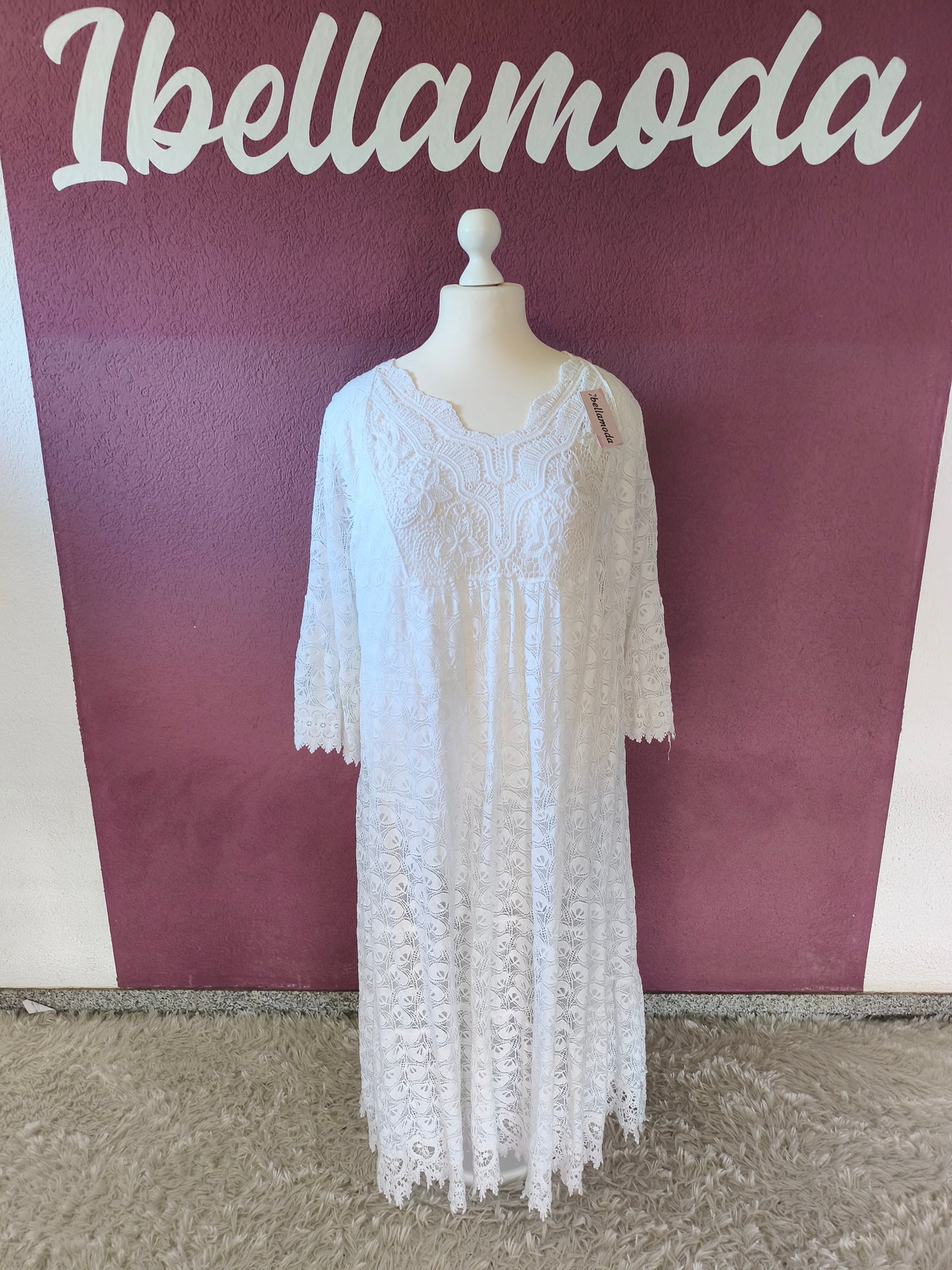 Boho Kleid Lang 5372