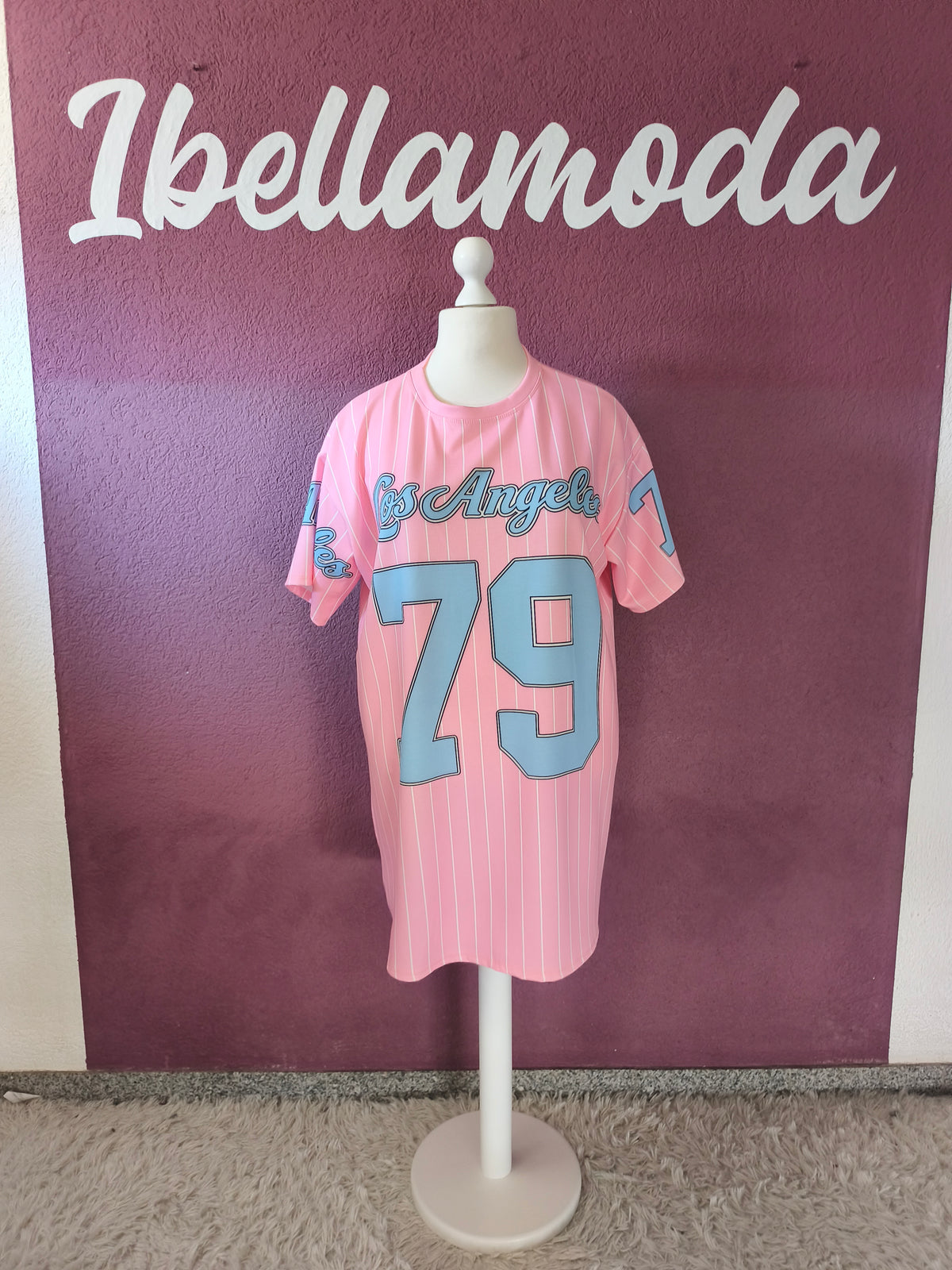 Shirtkleid Baseball 28850
